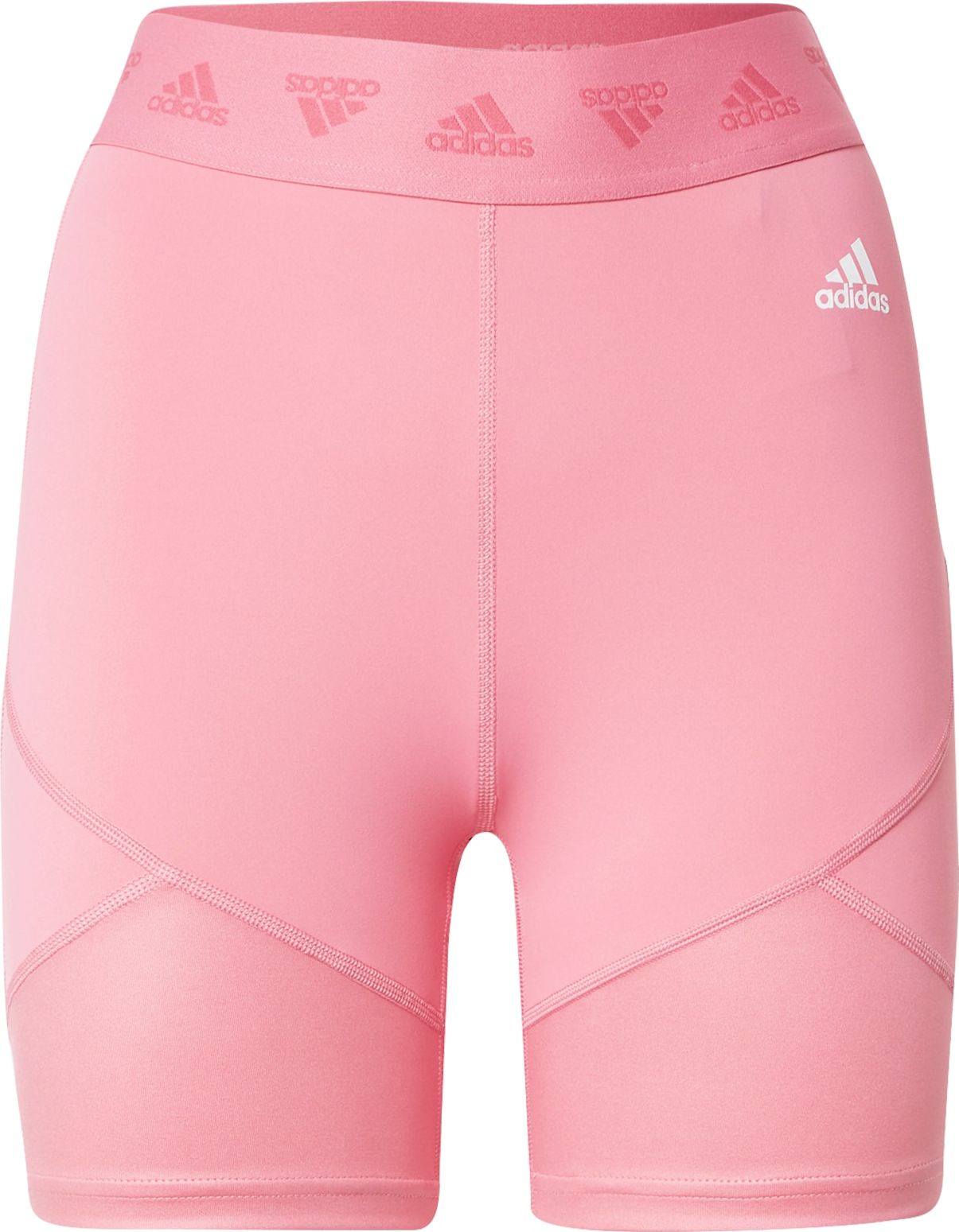 ADIDAS SPORTSWEAR Sportovní kalhoty růžová / bílá