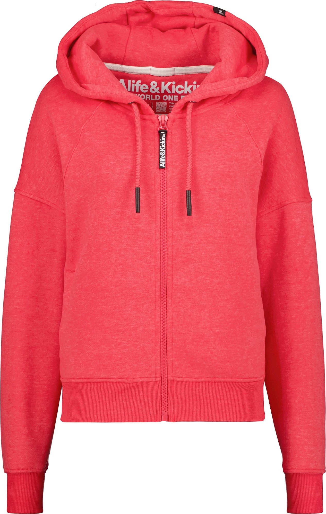 Alife and Kickin Mikina 'JesseAK' pink / černá