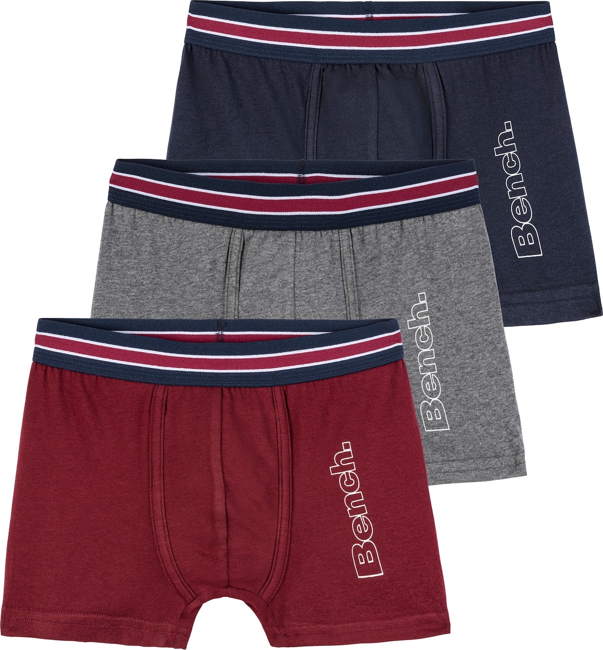 BENCH Spodní prádlo námořnická modř / šedá / červená / bílá