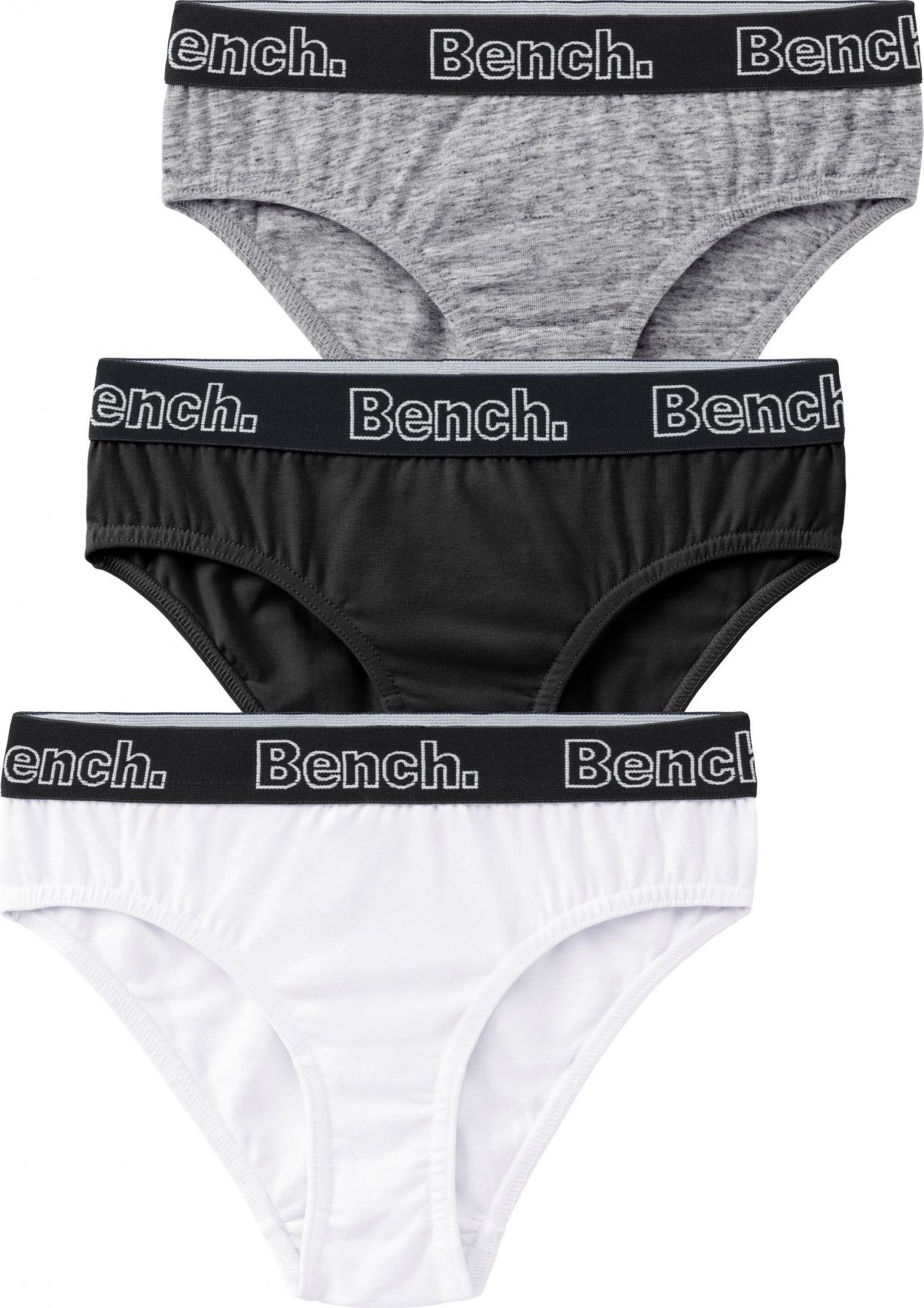 BENCH Spodní prádlo šedý melír / černá / bílá