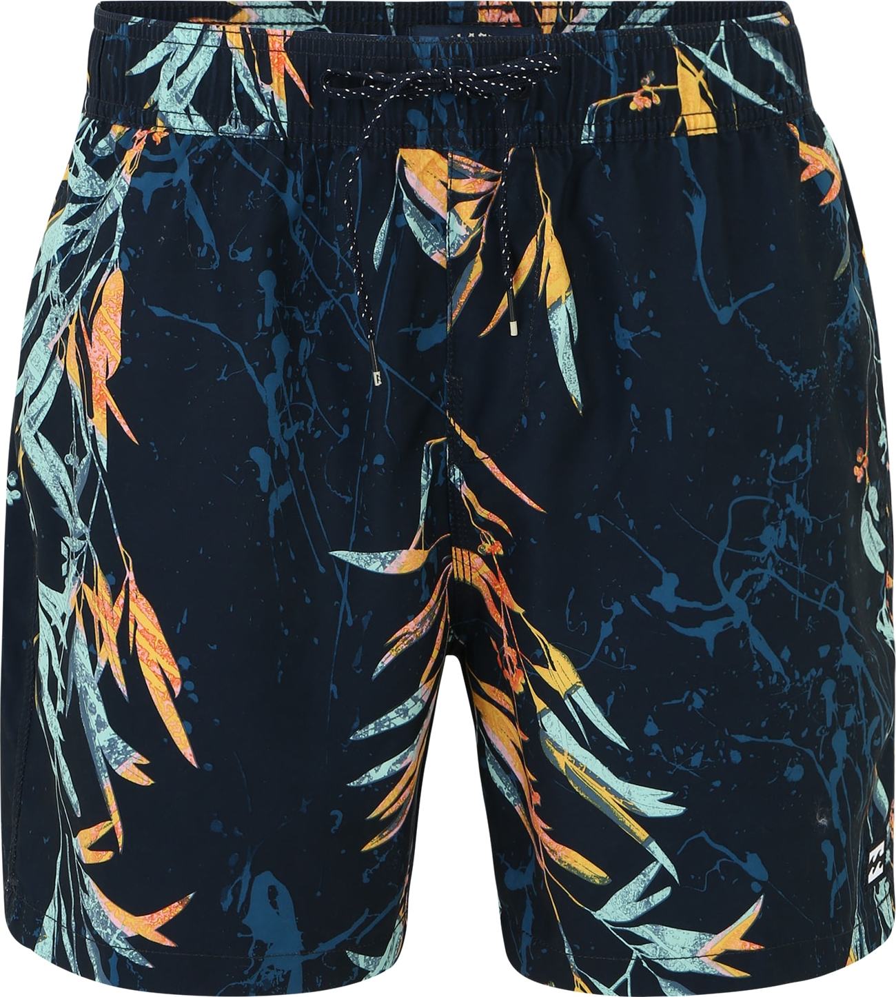 BILLABONG Plavecké šortky 'GOOD TIMES' námořnická modř / aqua modrá / petrolejová / jasně oranžová