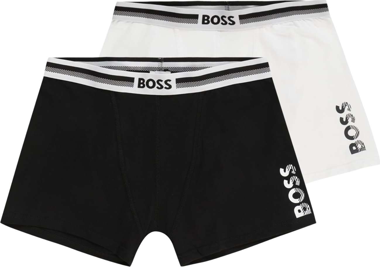 BOSS Kidswear Spodní prádlo černá / bílá