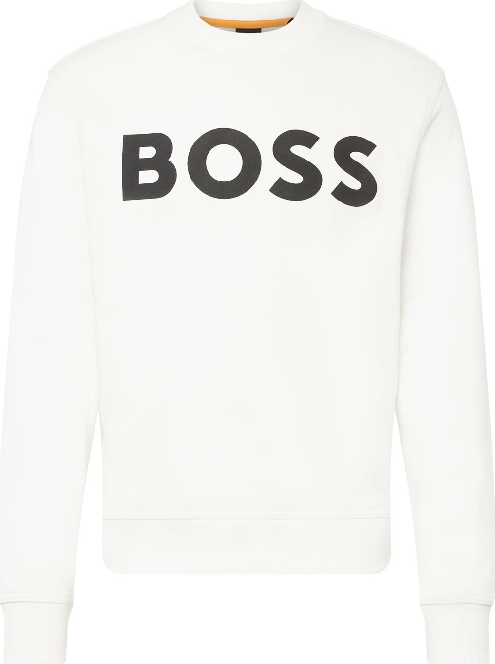 BOSS Orange Mikina černá / přírodní bílá