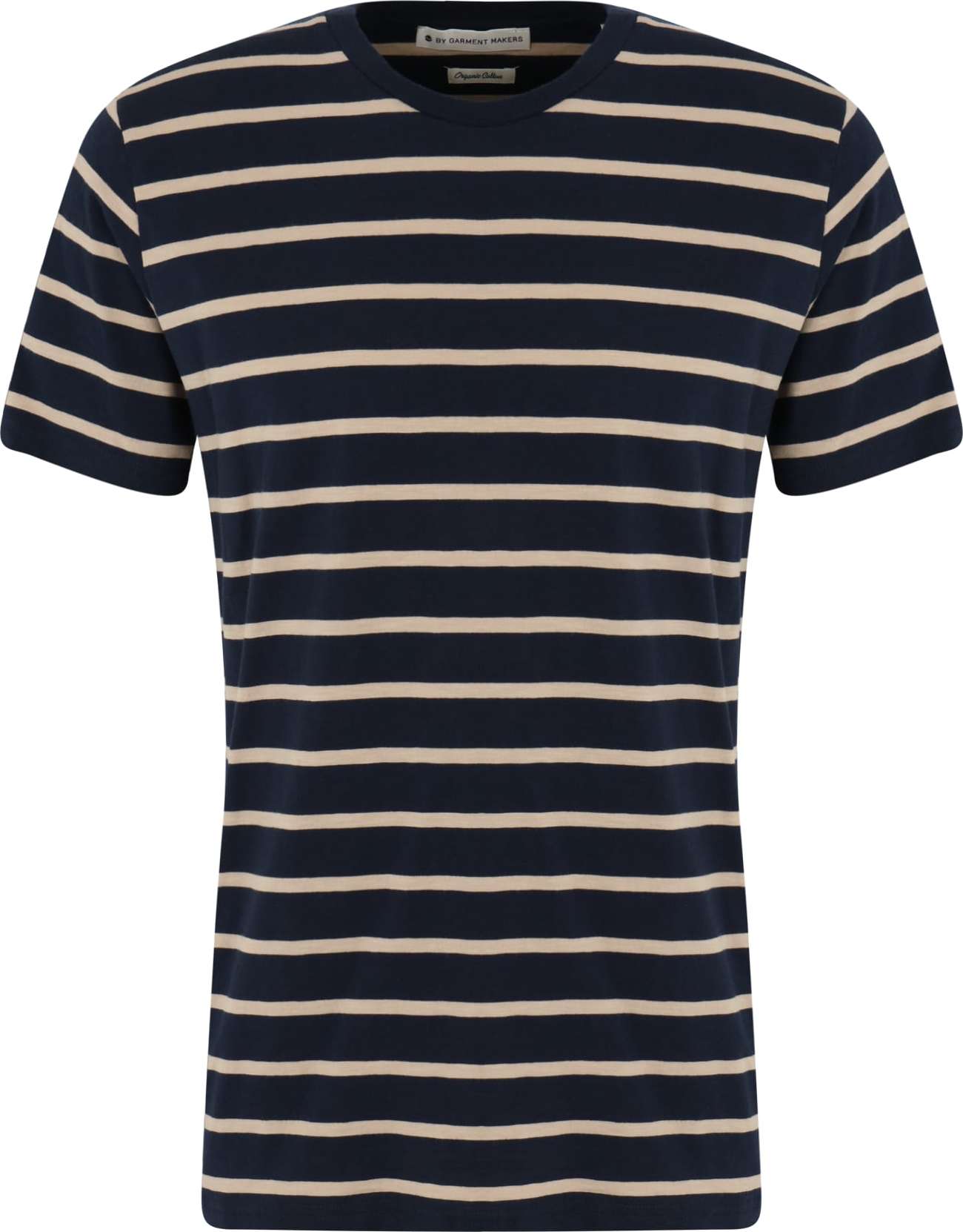 By Garment Makers Tričko 'Scott' námořnická modř / bílá