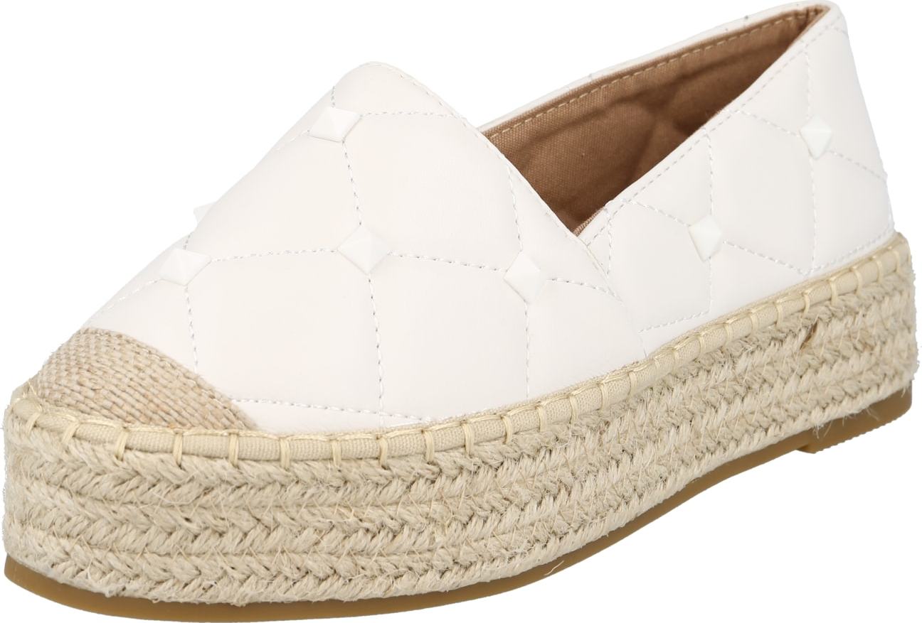 CALL IT SPRING Espadrilky bílá