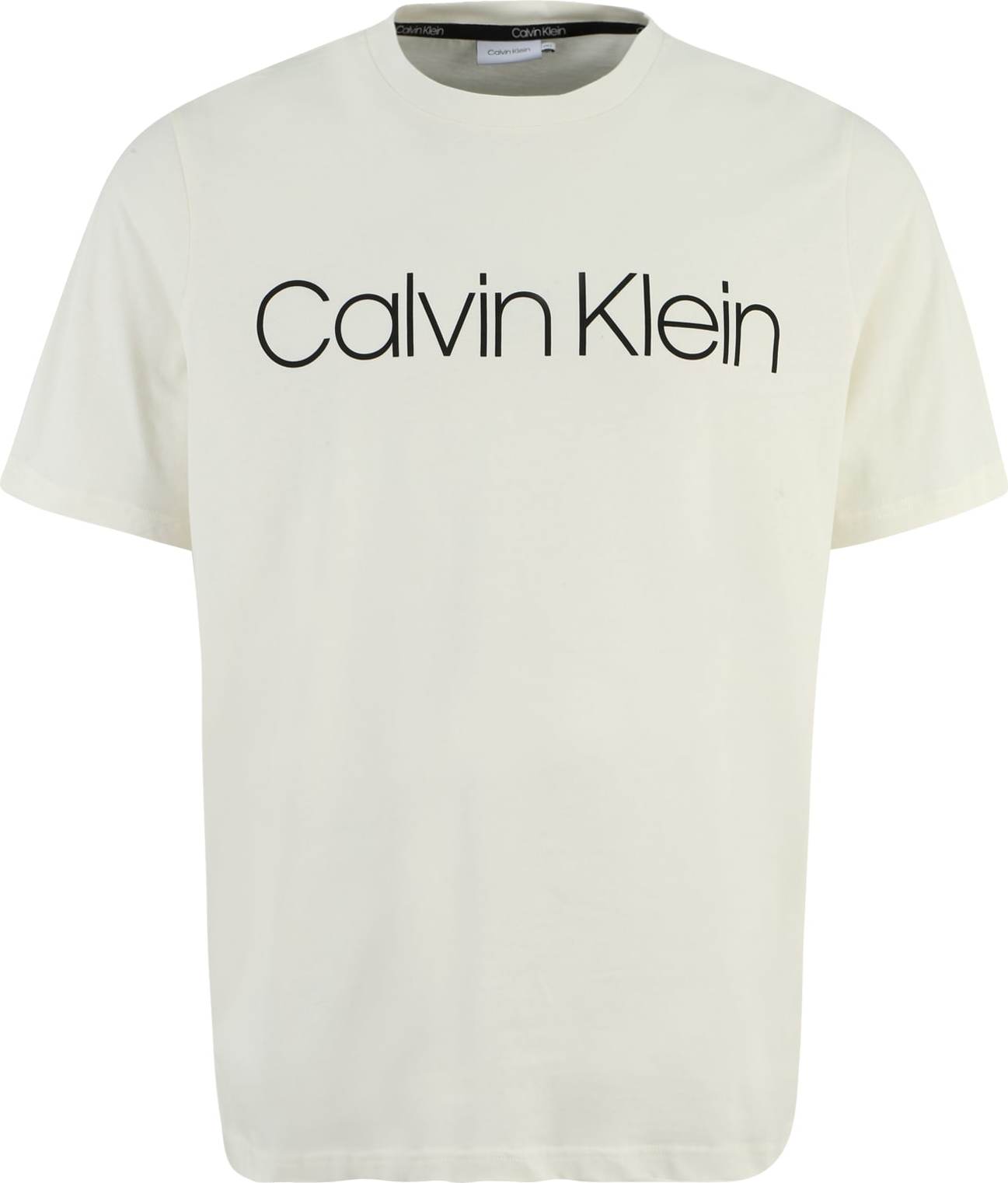 Calvin Klein Big & Tall Tričko béžová / černá