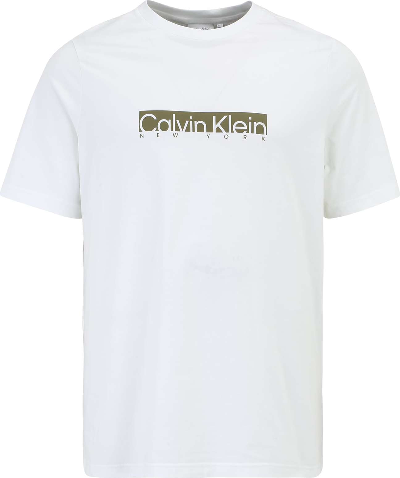 Calvin Klein Big & Tall Tričko pastelová modrá / olivová