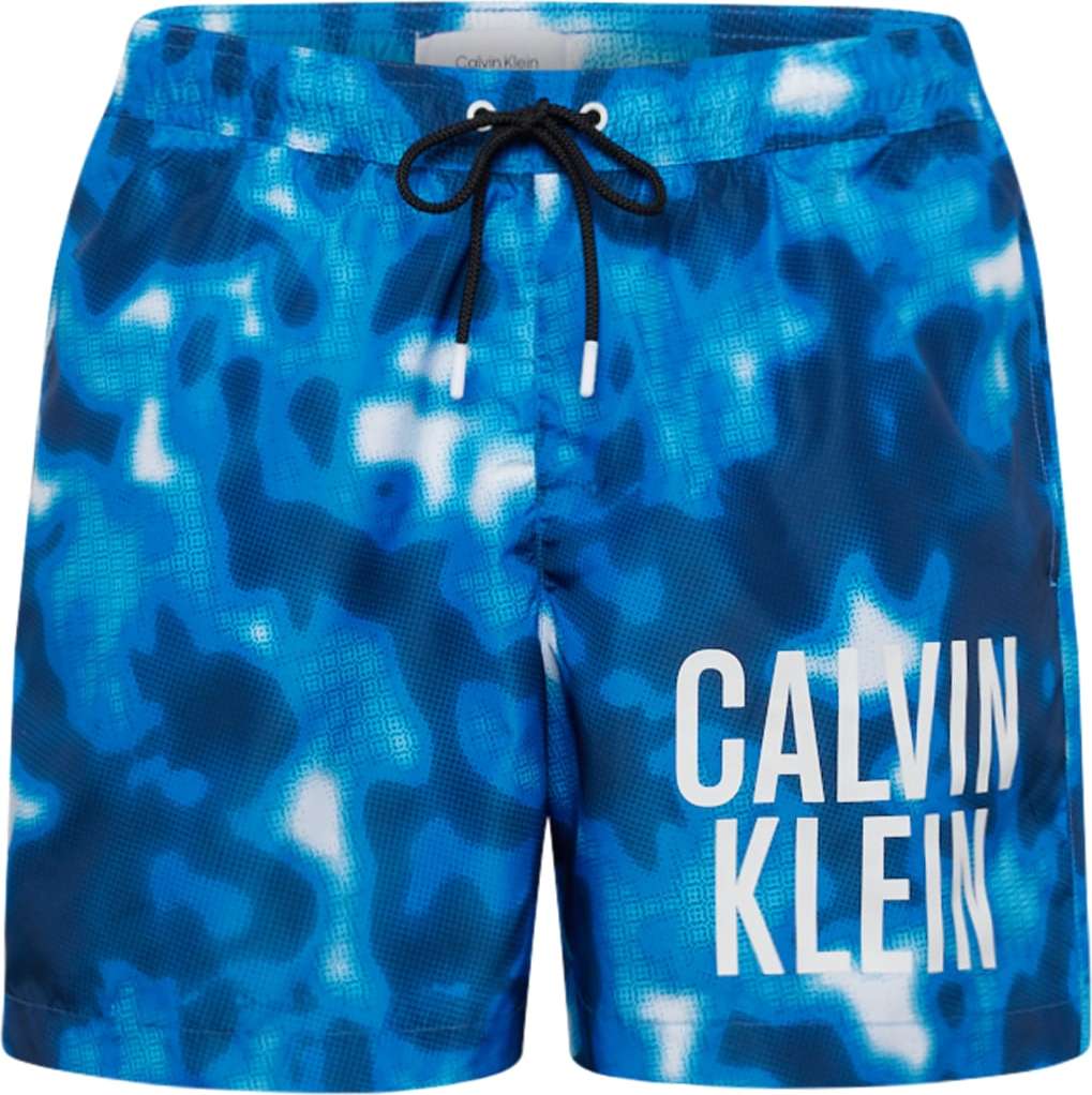 Calvin Klein Swimwear Plavecké šortky modrá / námořnická modř / bílá