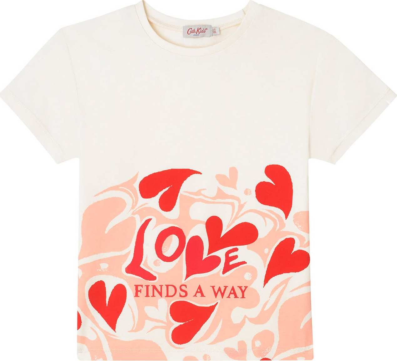 Cath Kidston Tričko růžová / červená / barva bílé vlny