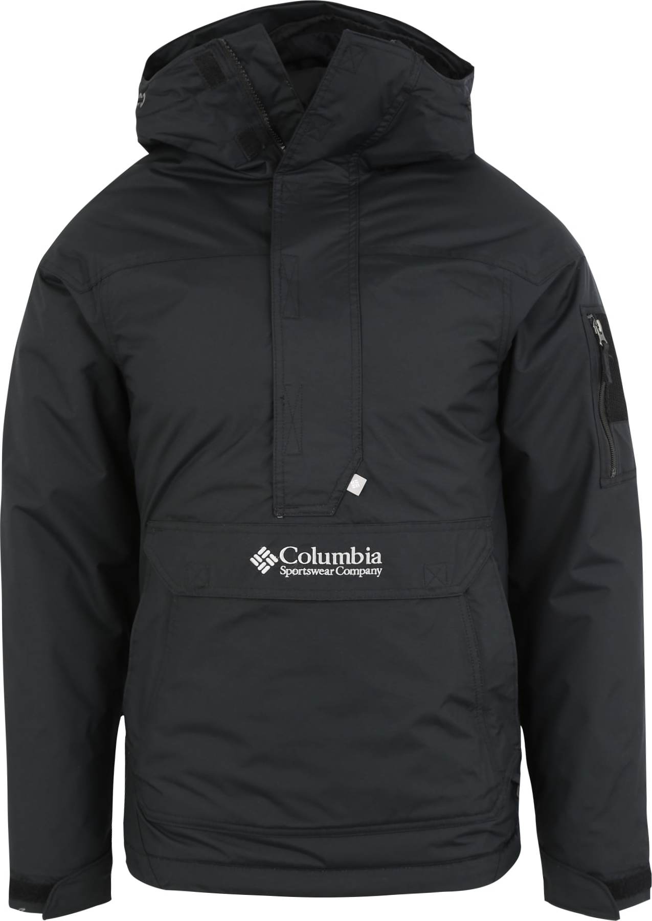 COLUMBIA Outdoorová bunda 'Challenger' černá / bílá