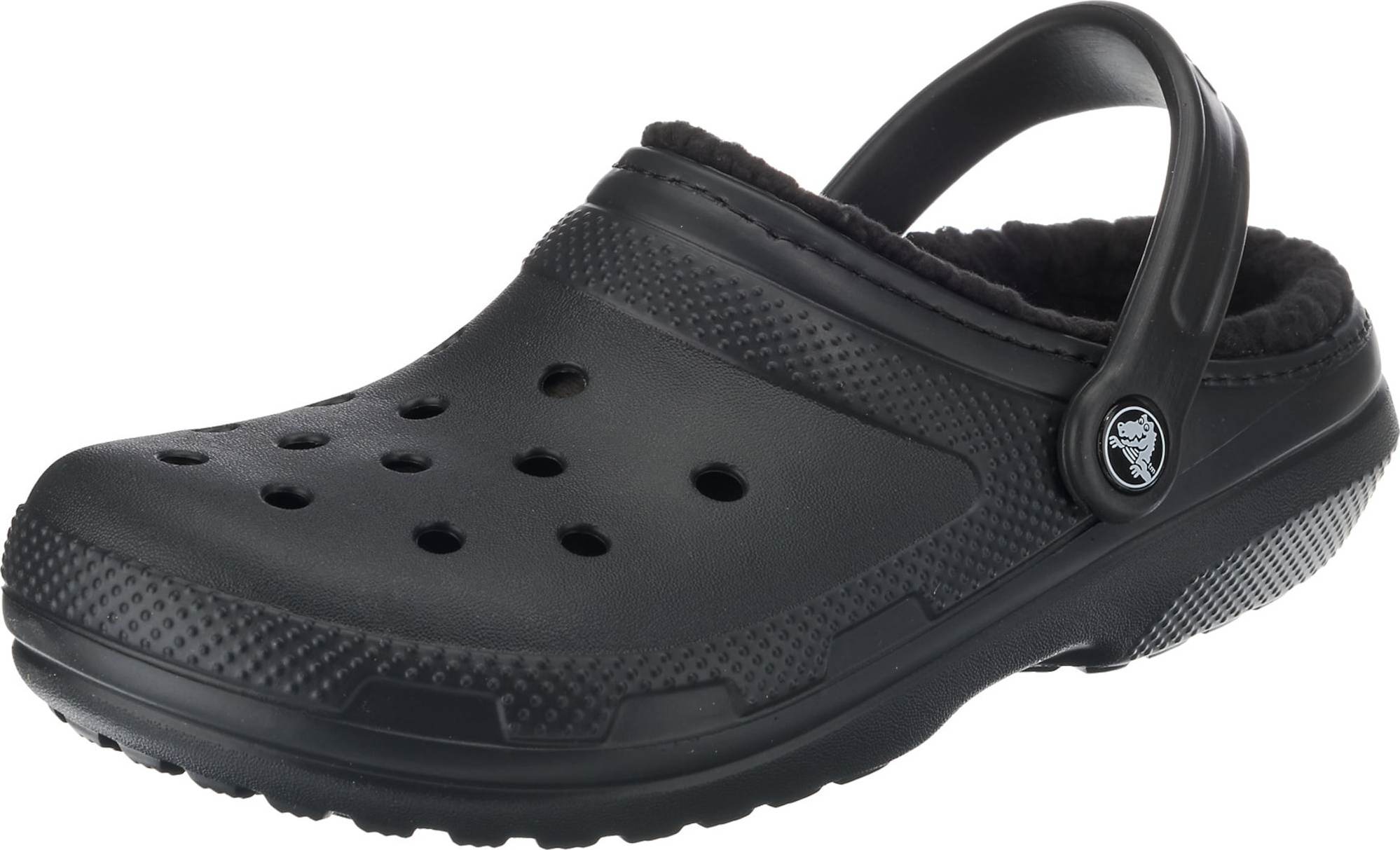 Crocs Pantofle 'Classic Lined' černá