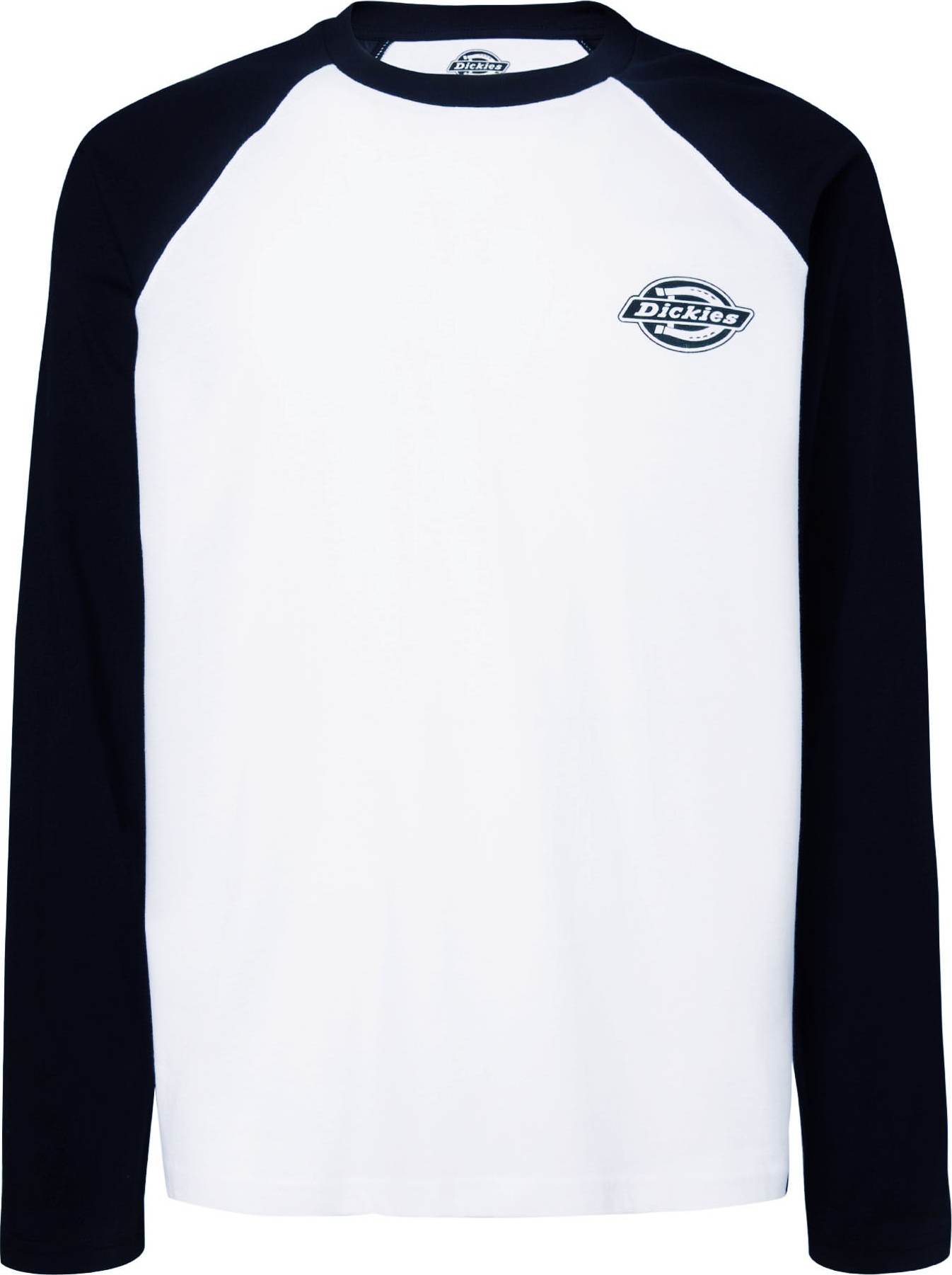 DICKIES Tričko černá / bílá