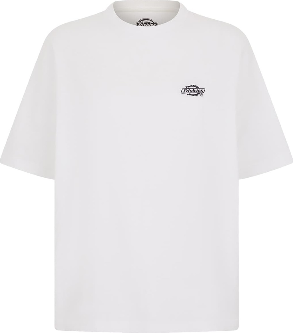 DICKIES Tričko 'Summerdale' černá / bílá
