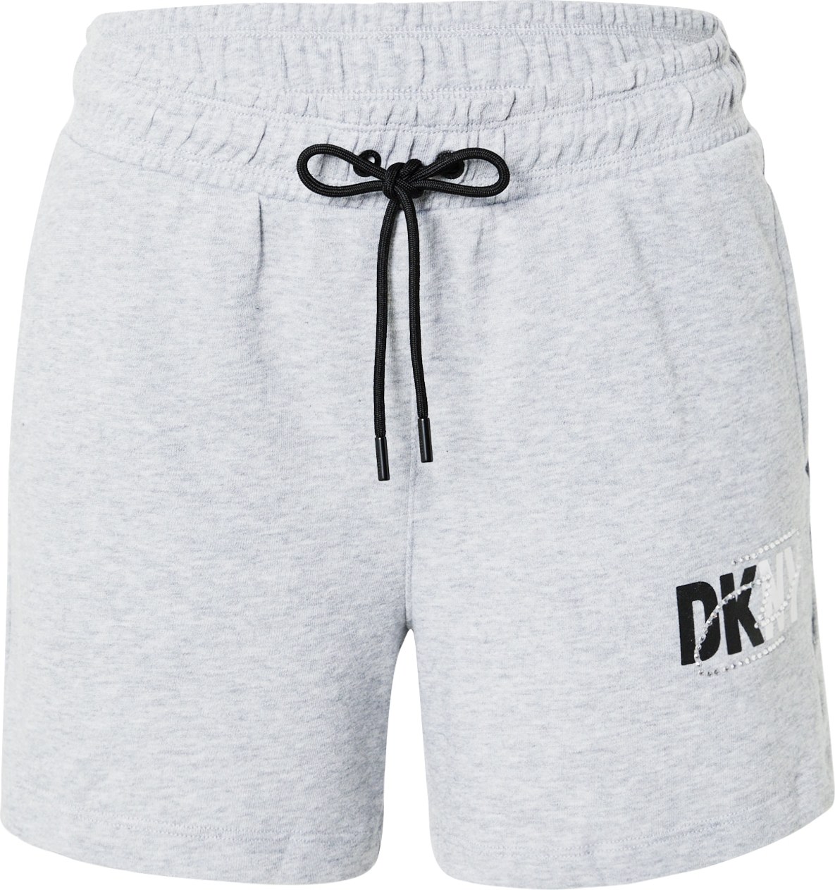 DKNY Performance Sportovní kalhoty šedý melír / černá / bílá