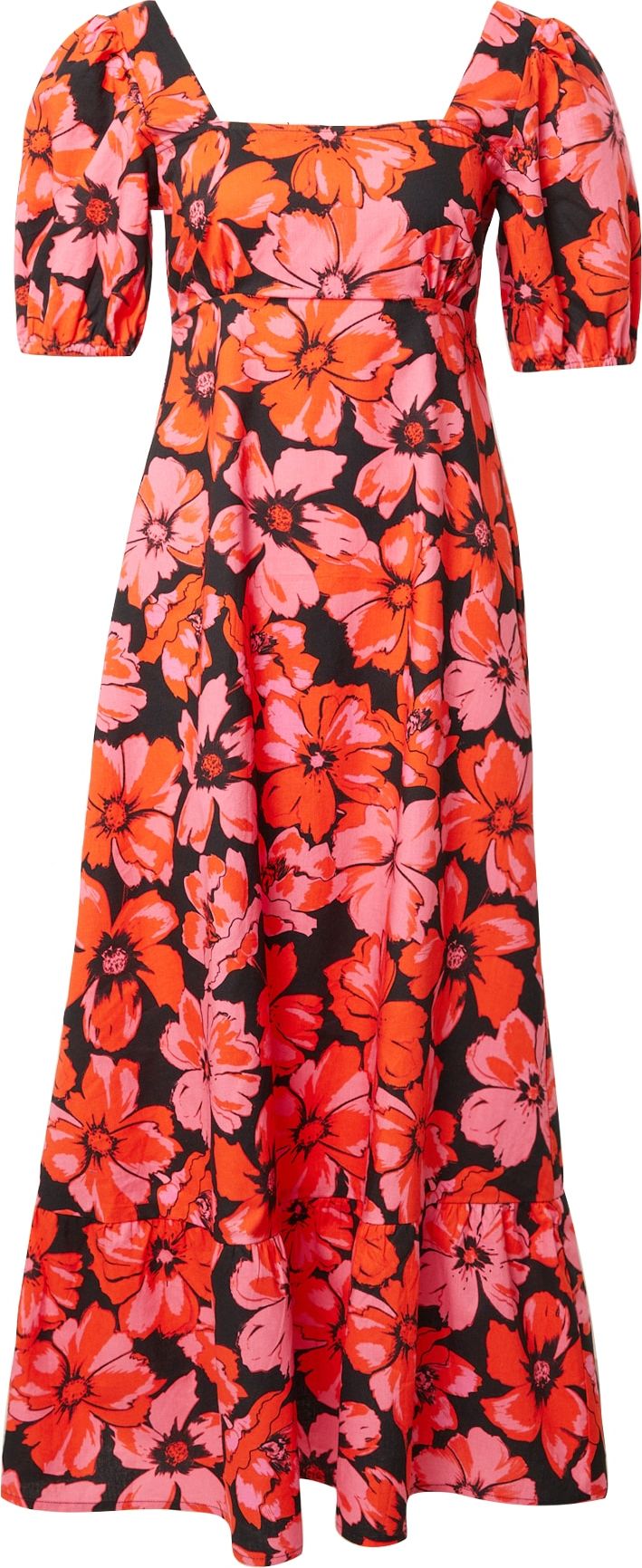 Dorothy Perkins Letní šaty růžová / červená / černá