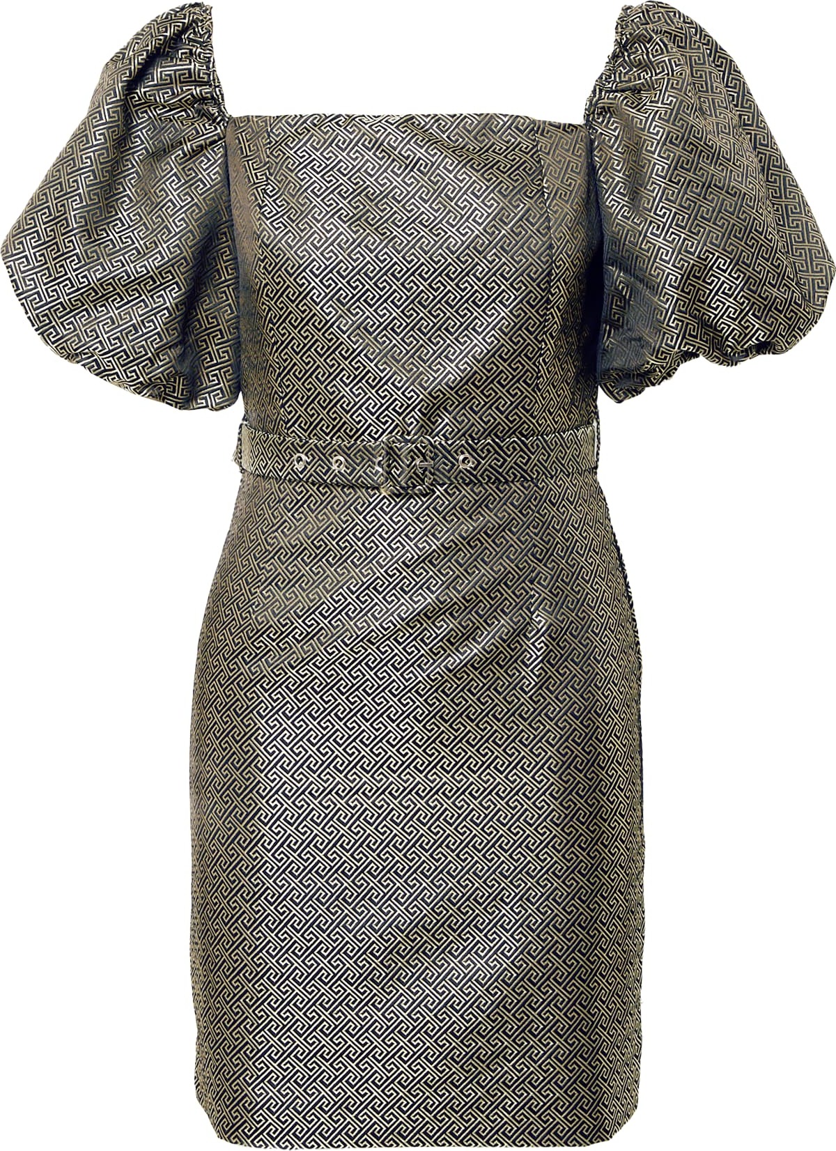 Dorothy Perkins Šaty zlatá / černá