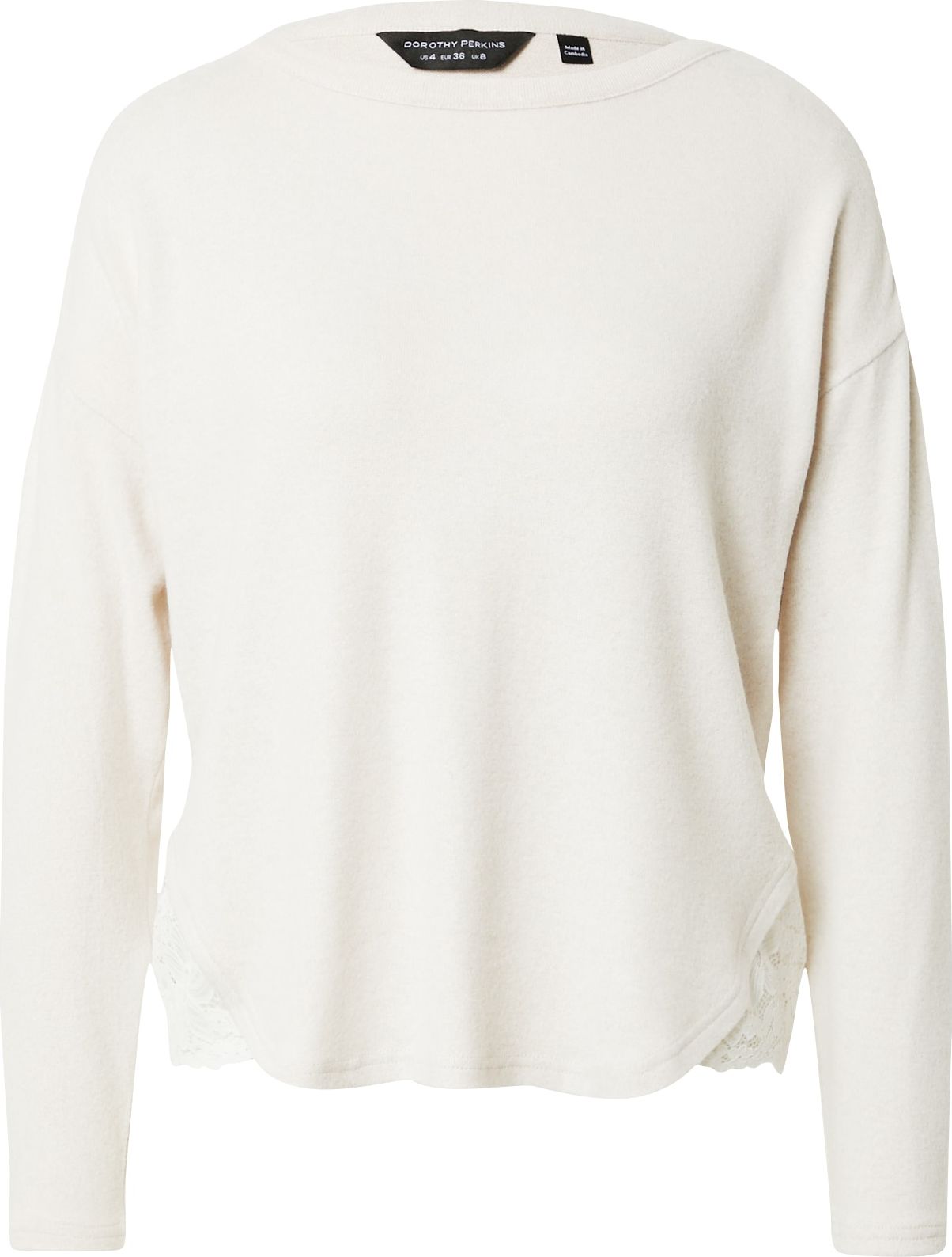 Dorothy Perkins Tričko krémová