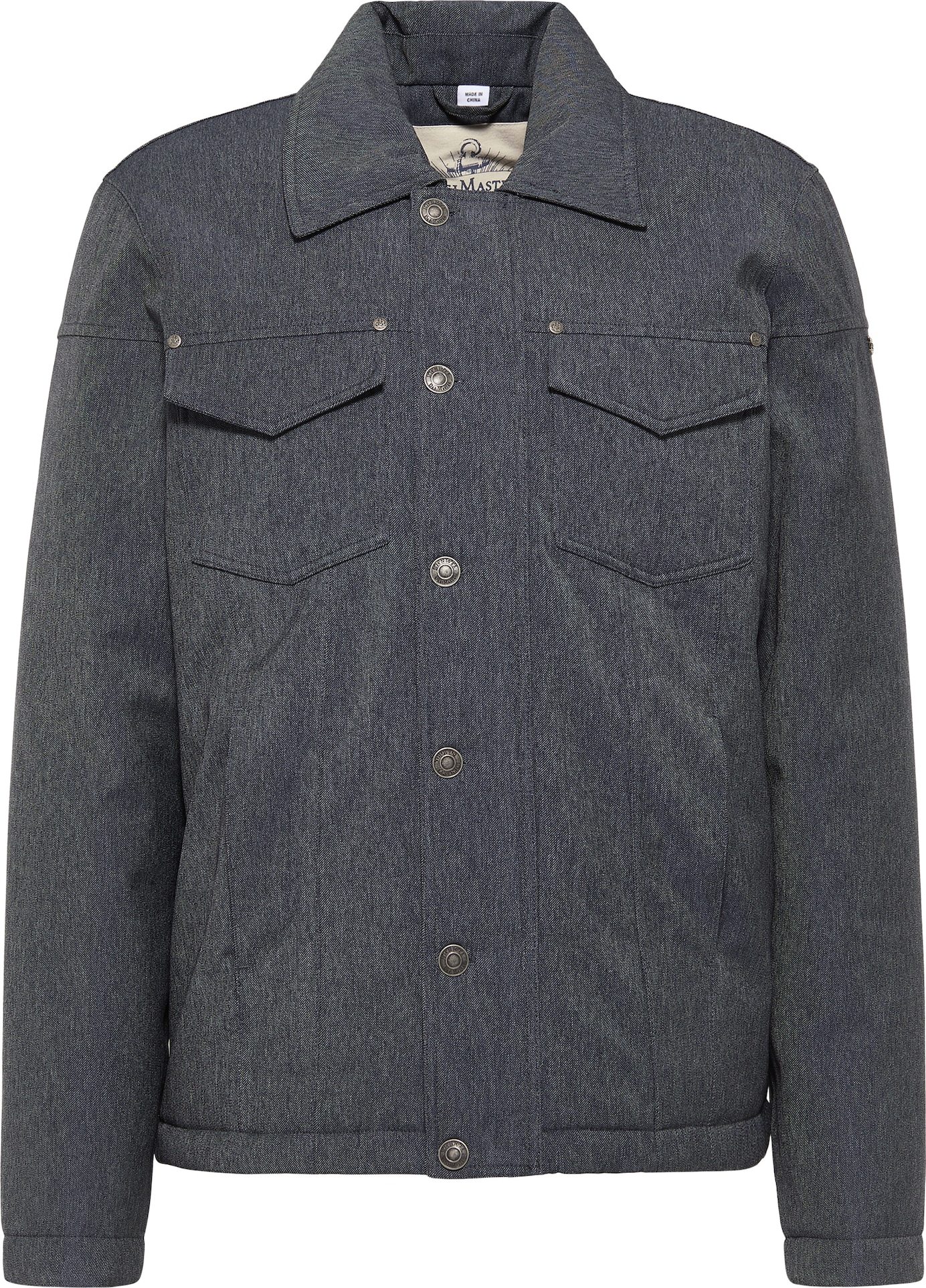 DreiMaster Vintage Zimní bunda modrá džínovina