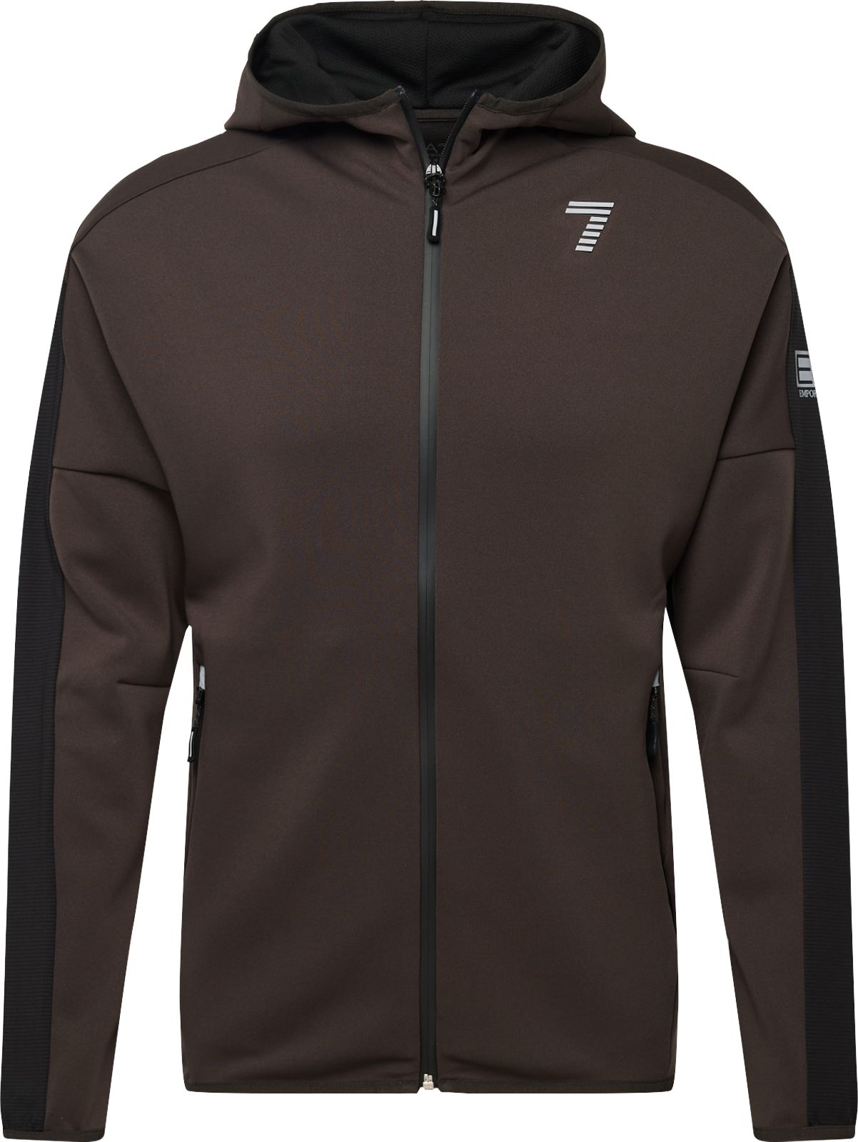 EA7 Emporio Armani Sportovní mikina černá