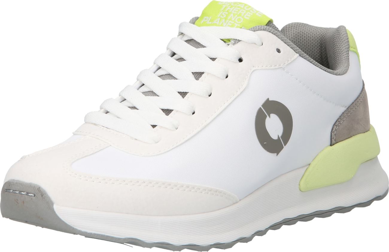 ECOALF Tenisky 'PRINCE' šedá / limetková / offwhite