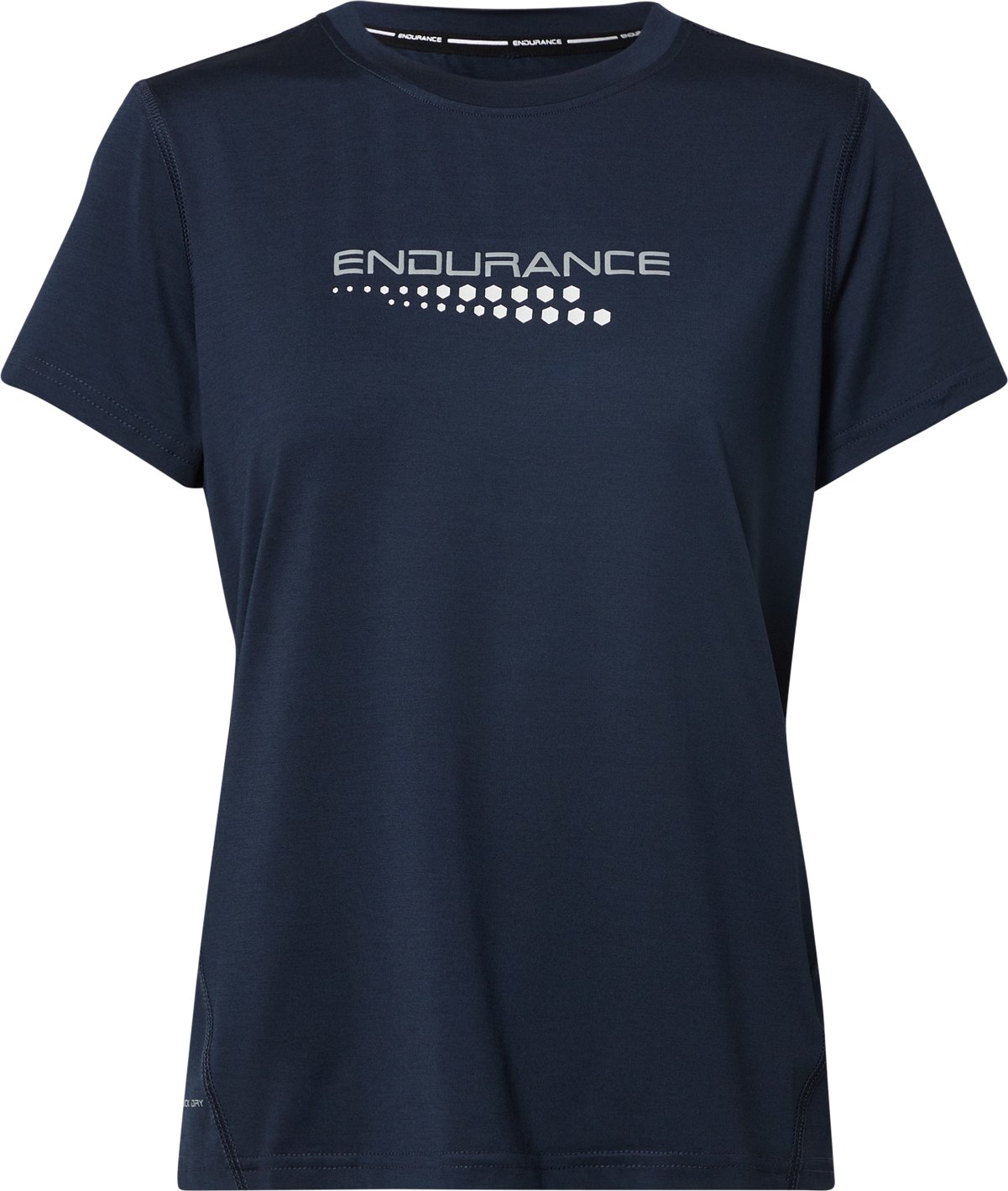 ENDURANCE Funkční tričko 'Wange' tmavě modrá / šedá / bílá