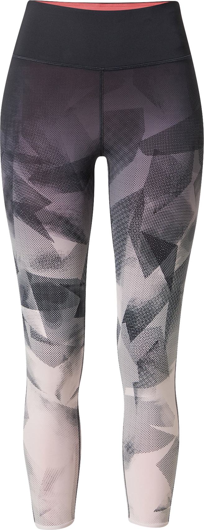 ESPRIT SPORT Sportovní kalhoty 'RCS' šedobéžová / tmavě šedá / pastelově růžová / černá