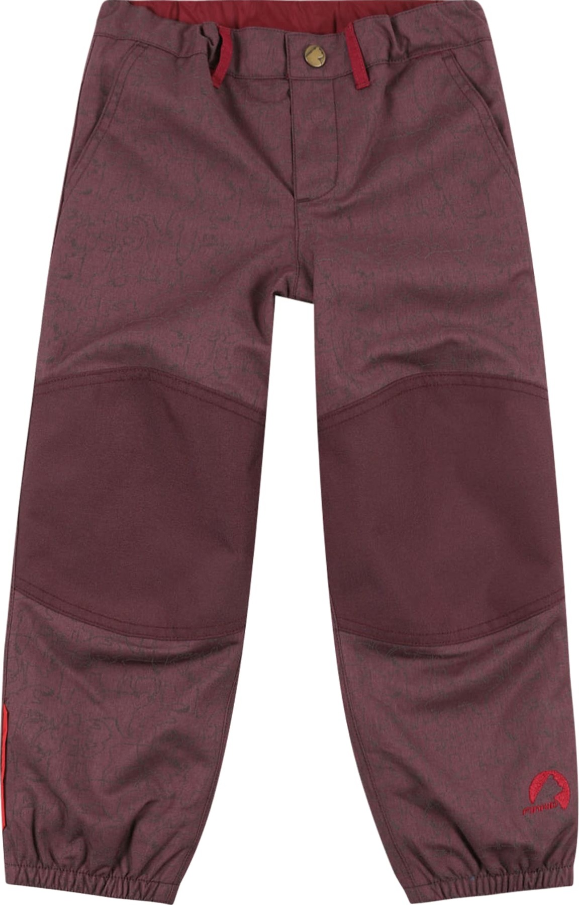 FINKID Funkční kalhoty lilek / červená