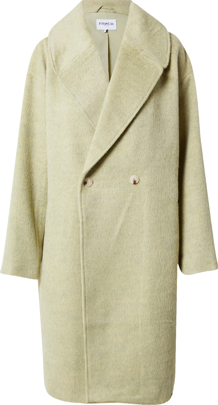 FRNCH PARIS Přechodný kabát 'Santi' pastelově zelená