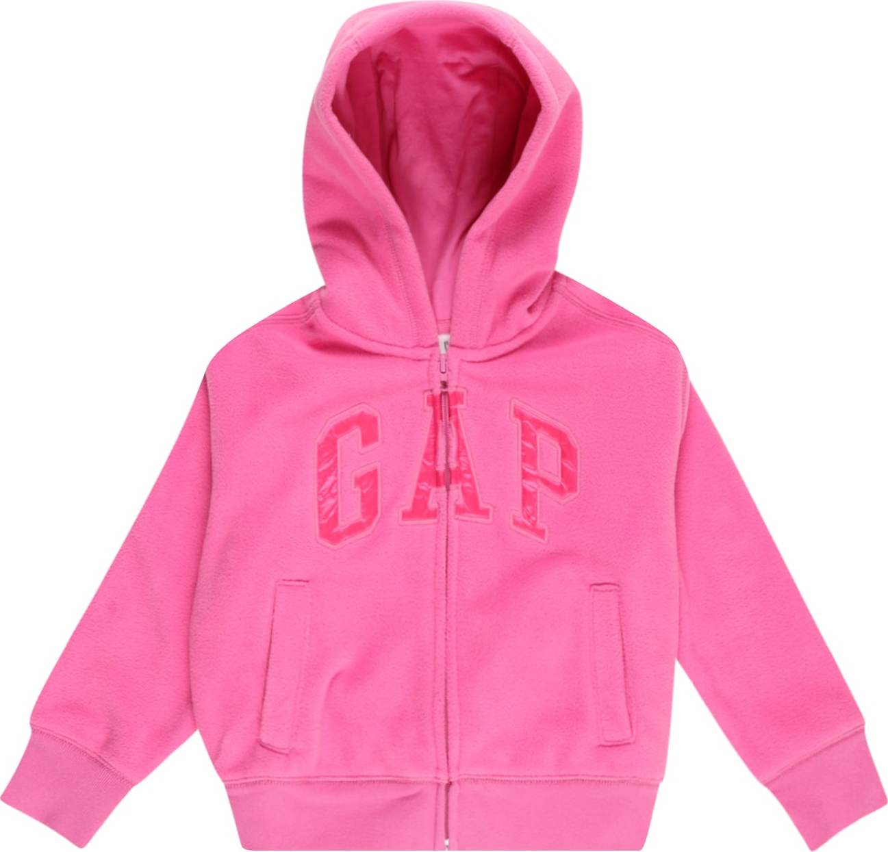 GAP Fleecová mikina pink / světle růžová