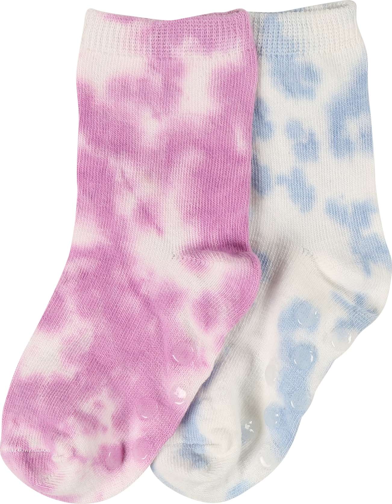 Gina Tricot Mini Ponožky kouřově modrá / fialová / bílá
