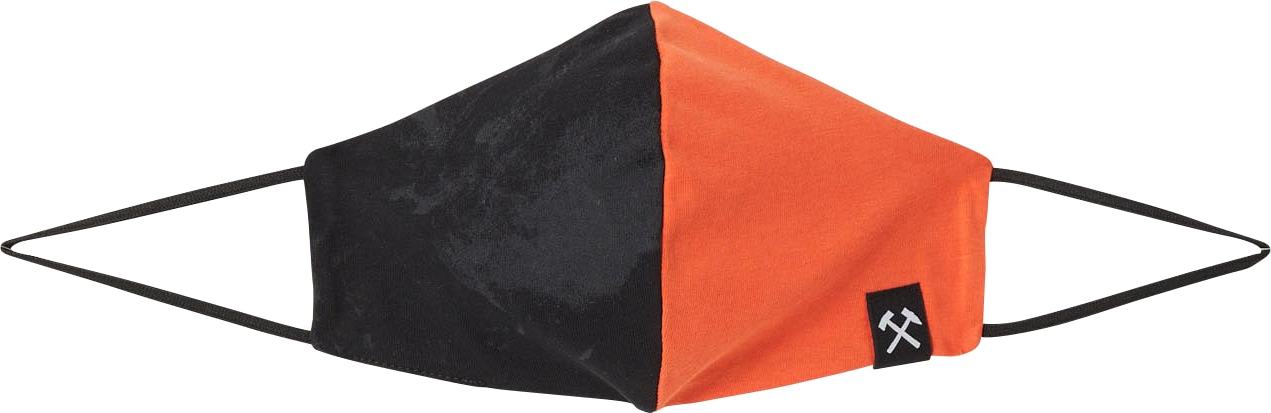 Grubenhelden Šátek 'Colourblock' oranžová / černá