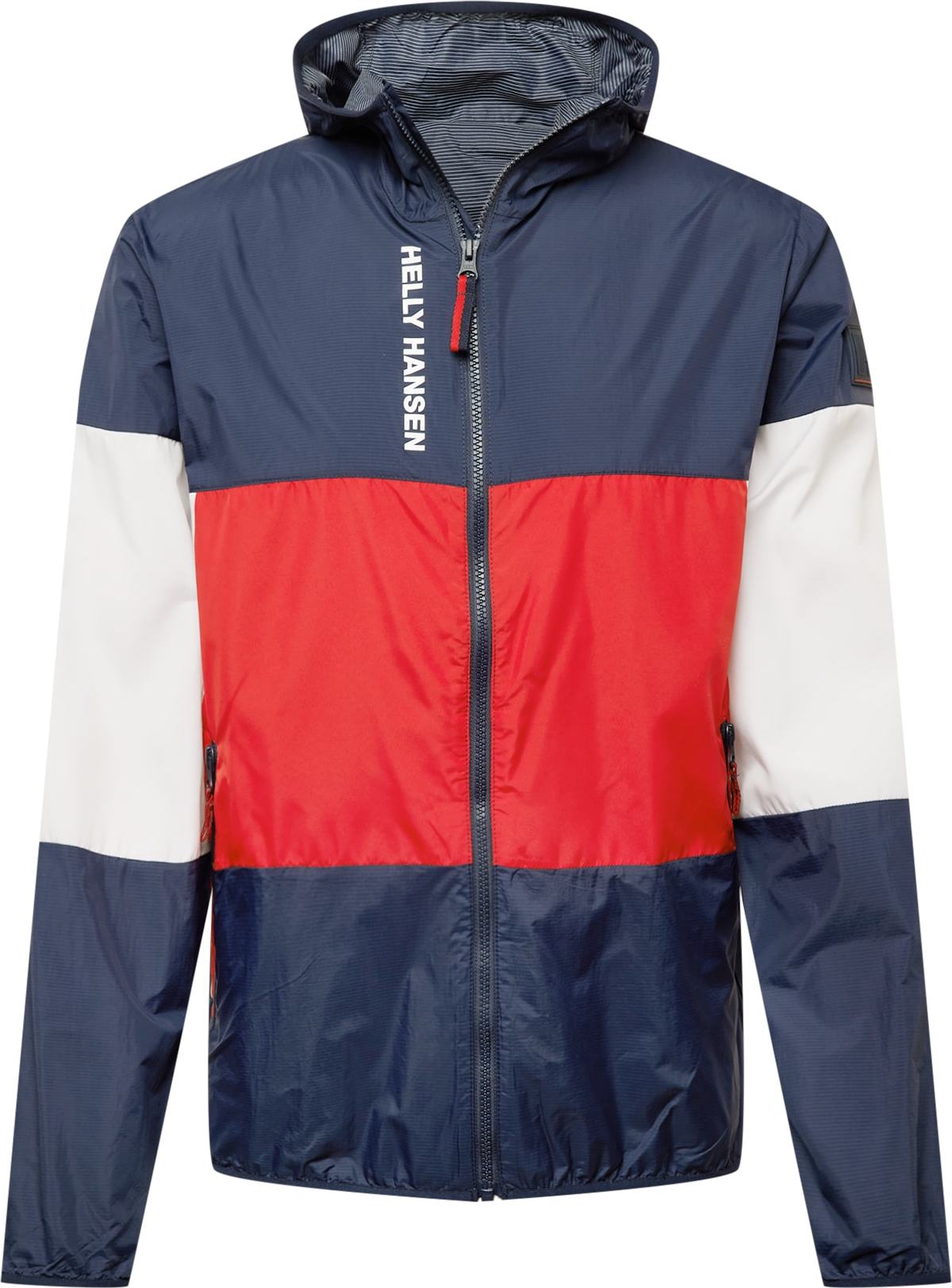 HELLY HANSEN Outdoorová bunda námořnická modř / červená / bílá