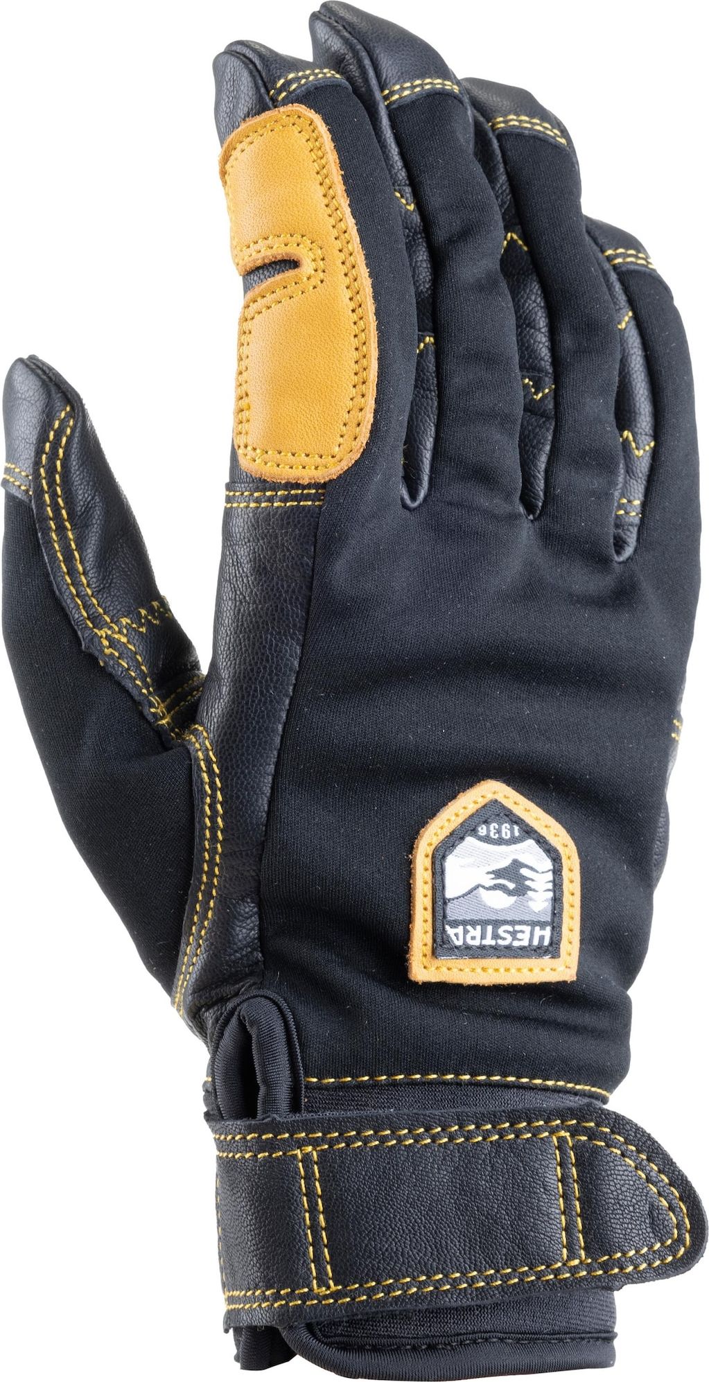 Hestra Sportovní rukavice 'Ergo Grip Active' žlutá / šedá / černá / bílá