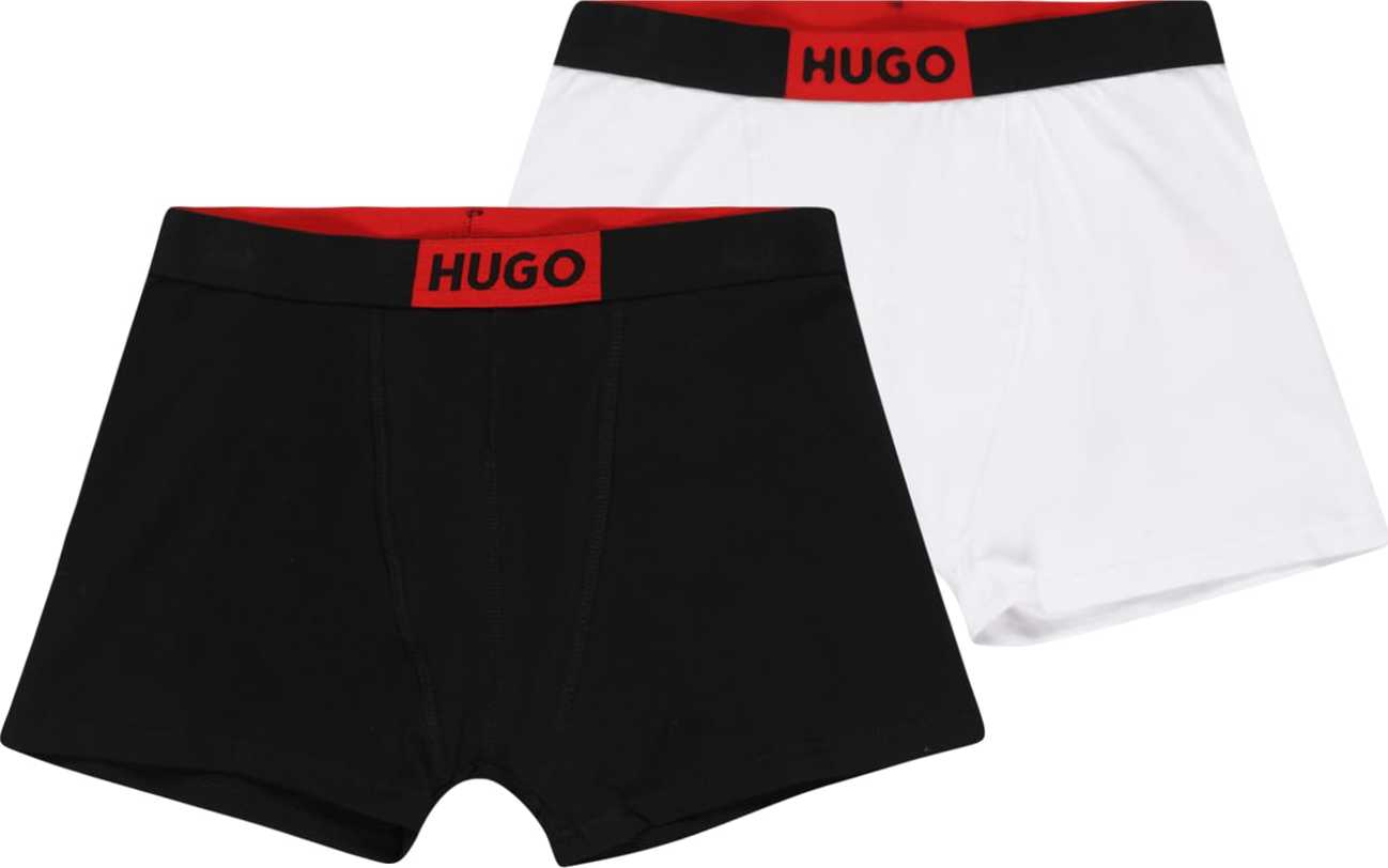 HUGO Spodní prádlo červená / černá / bílá