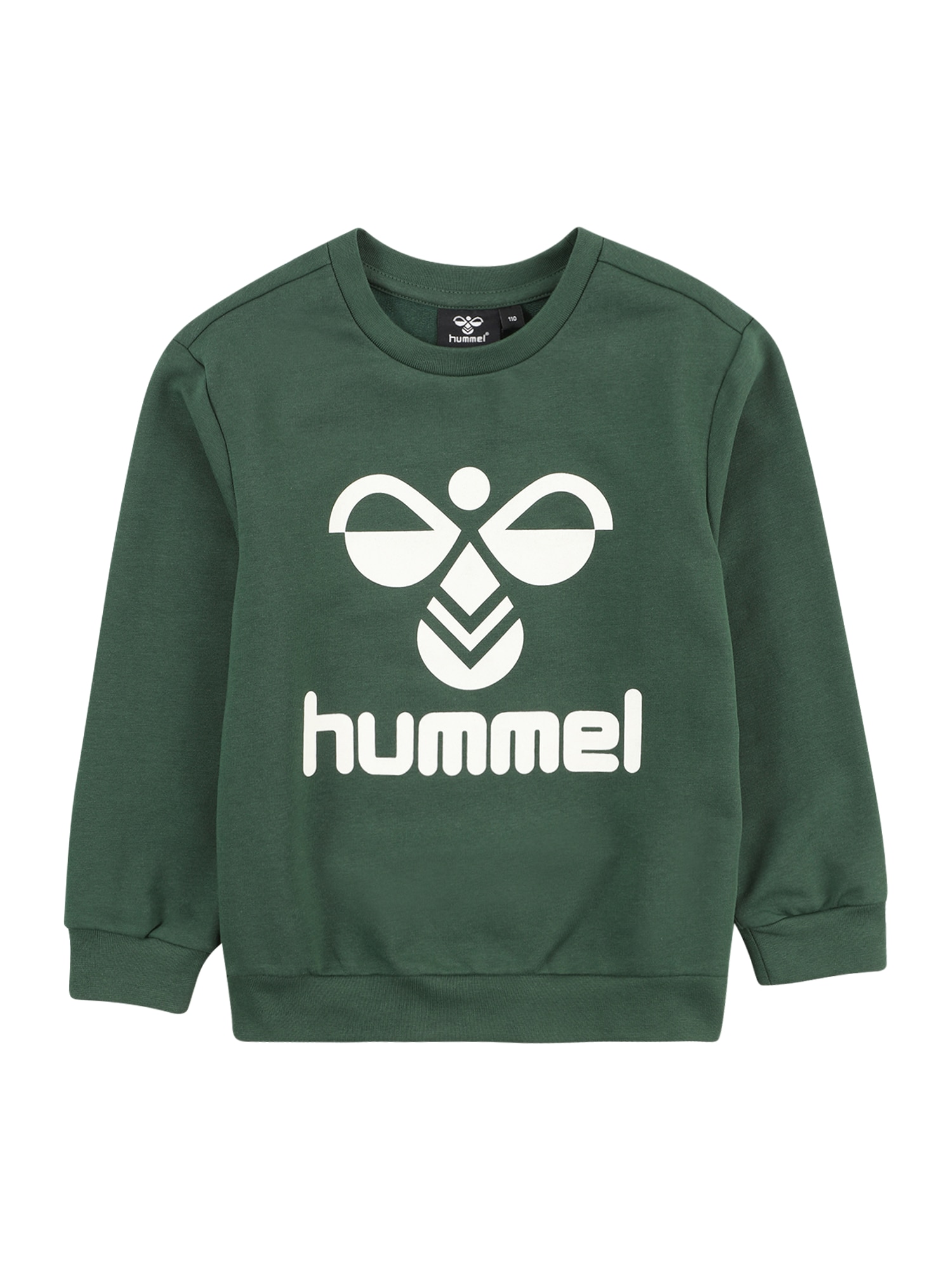 Hummel Sportovní mikina 'Dos' jedle / bílá