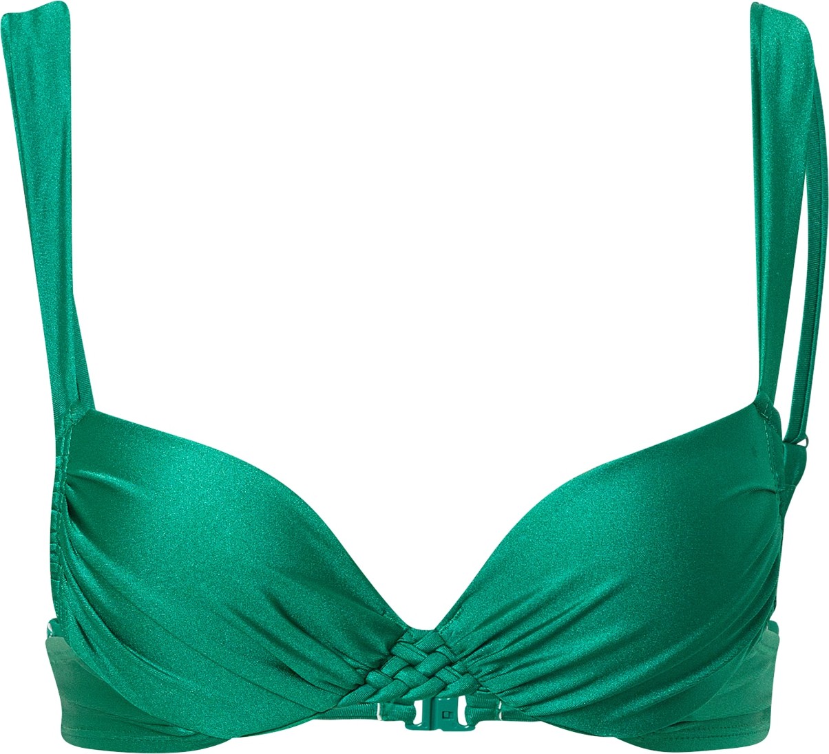 Hunkemöller Horní díl plavek 'Antigua' trávově zelená