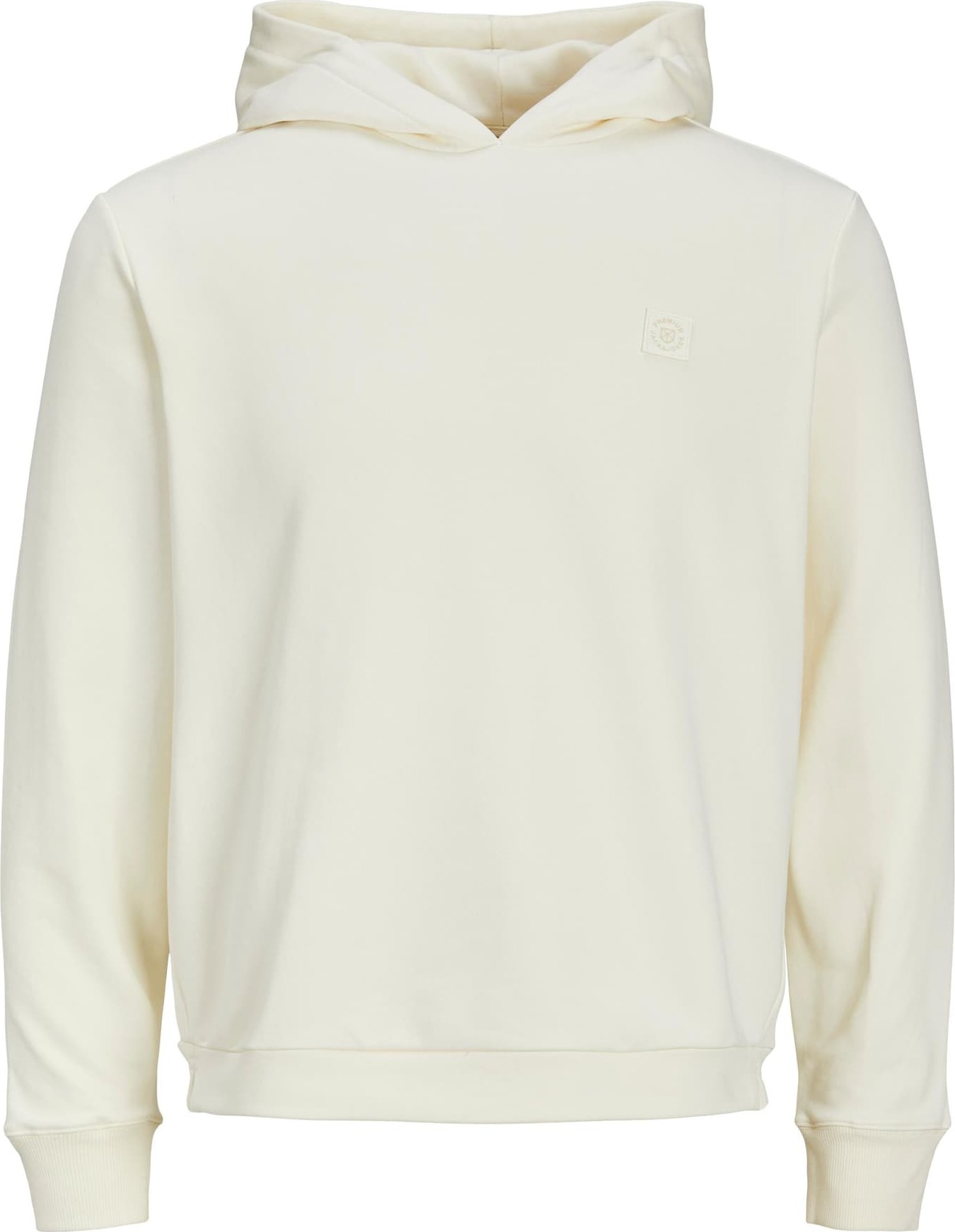 JACK & JONES Mikina barva bílé vlny