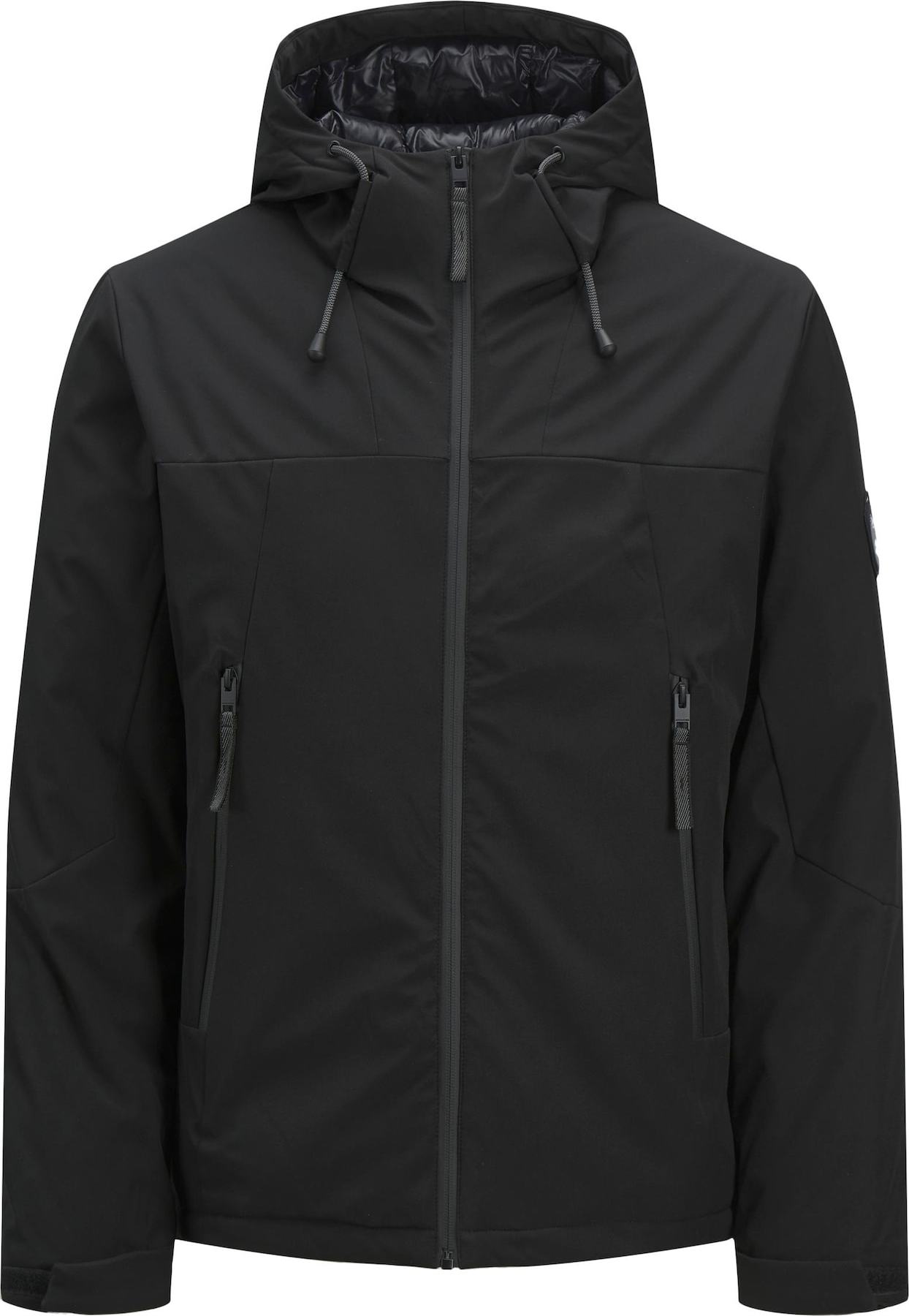 JACK & JONES Přechodná bunda 'Dexter' černá