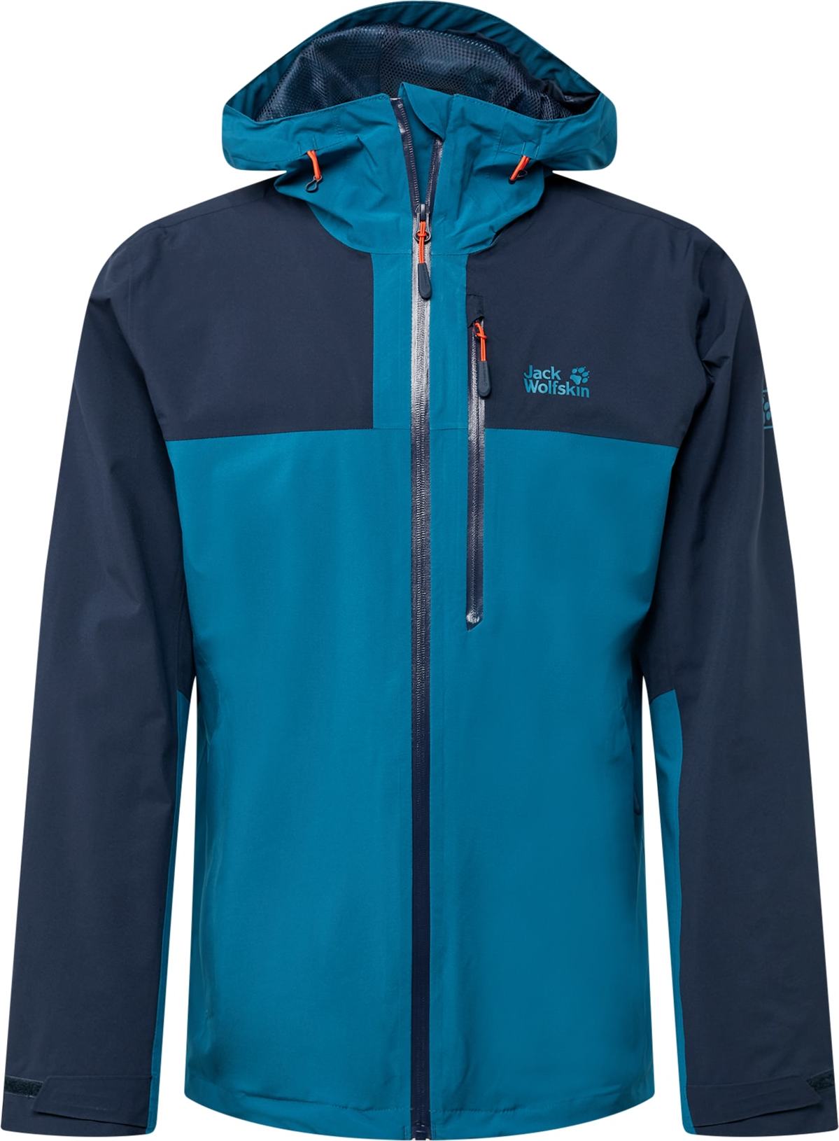 JACK WOLFSKIN Outdoorová bunda 'Go Hike' námořnická modř / azurová modrá