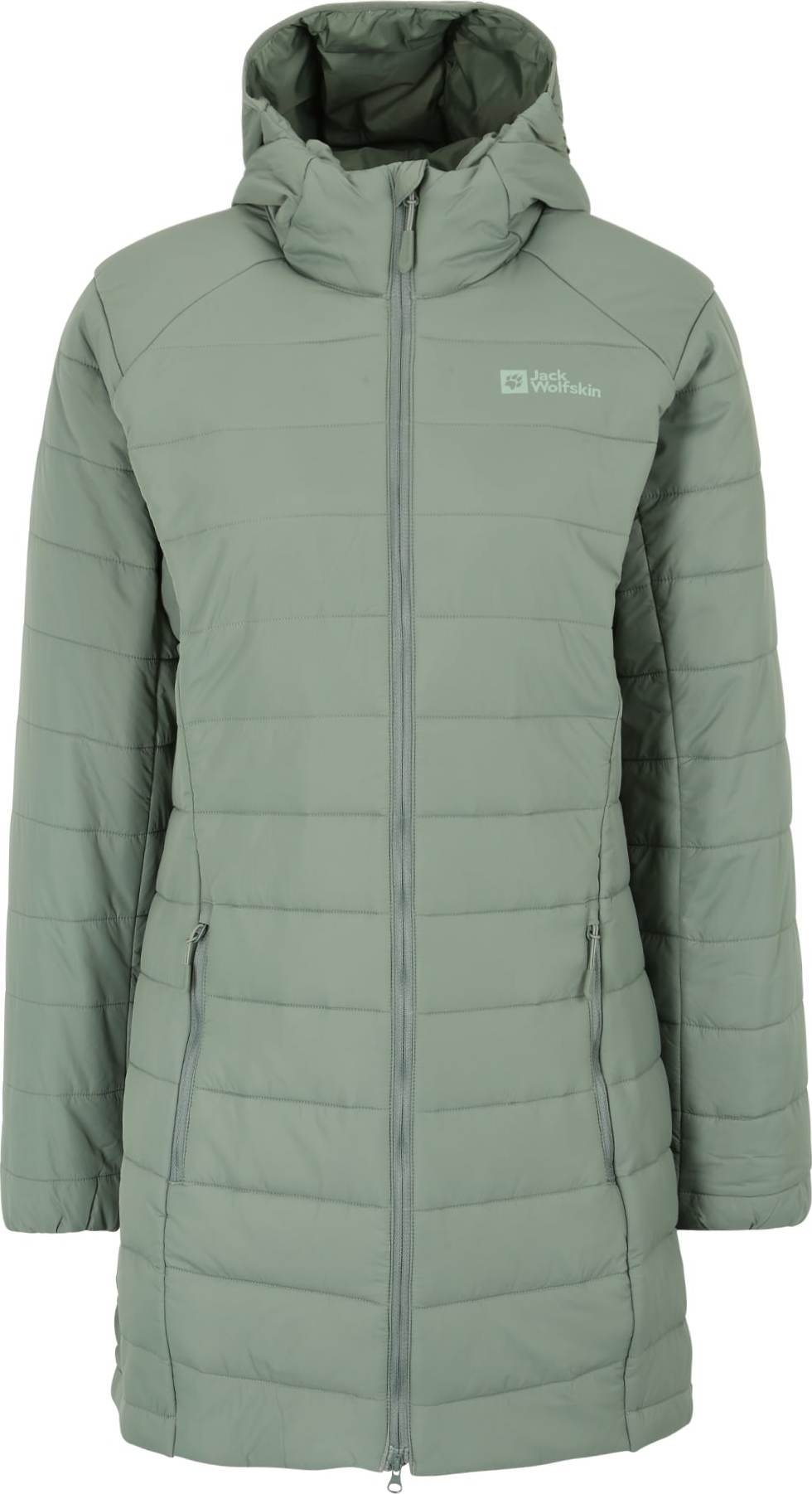 JACK WOLFSKIN Outdoorový kabát 'BERGLAND' pastelově zelená