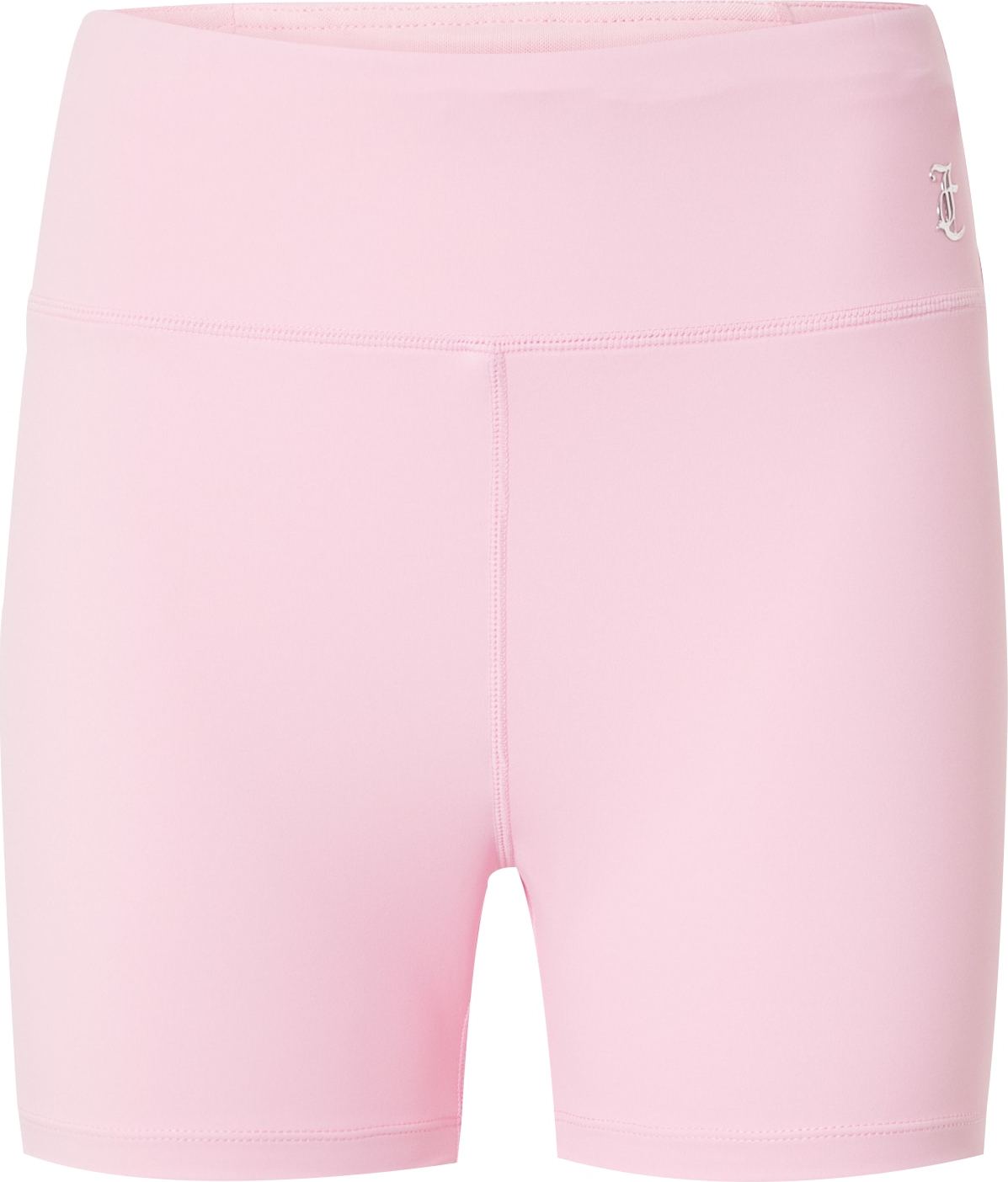 Juicy Couture Sport Sportovní kalhoty 'LIZA' růžová / stříbrná