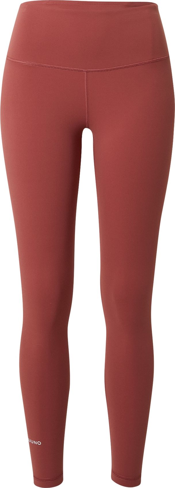 KUUNO Sportovní kalhoty pastelově červená / bílá
