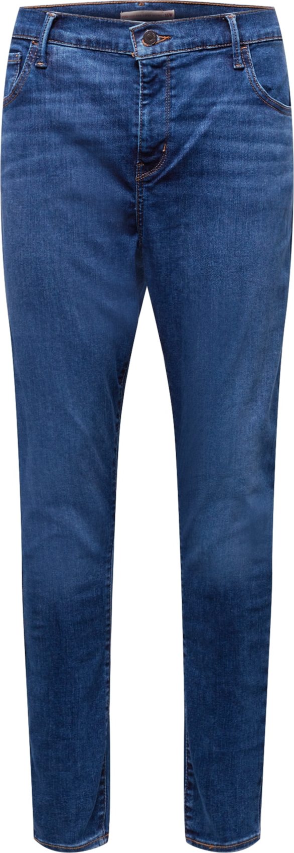 Levi's® Plus Džíny '720 PL HIRISE SUPER SKNY MED INDIGO - WORN IN' tmavě modrá