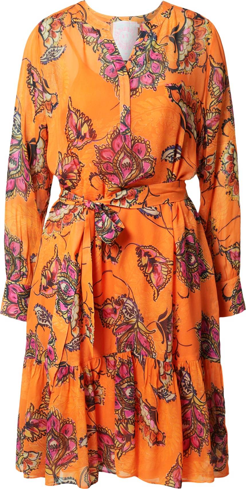 LIEBLINGSSTÜCK Košilové šaty 'Etje' mix barev / mandarinkoná