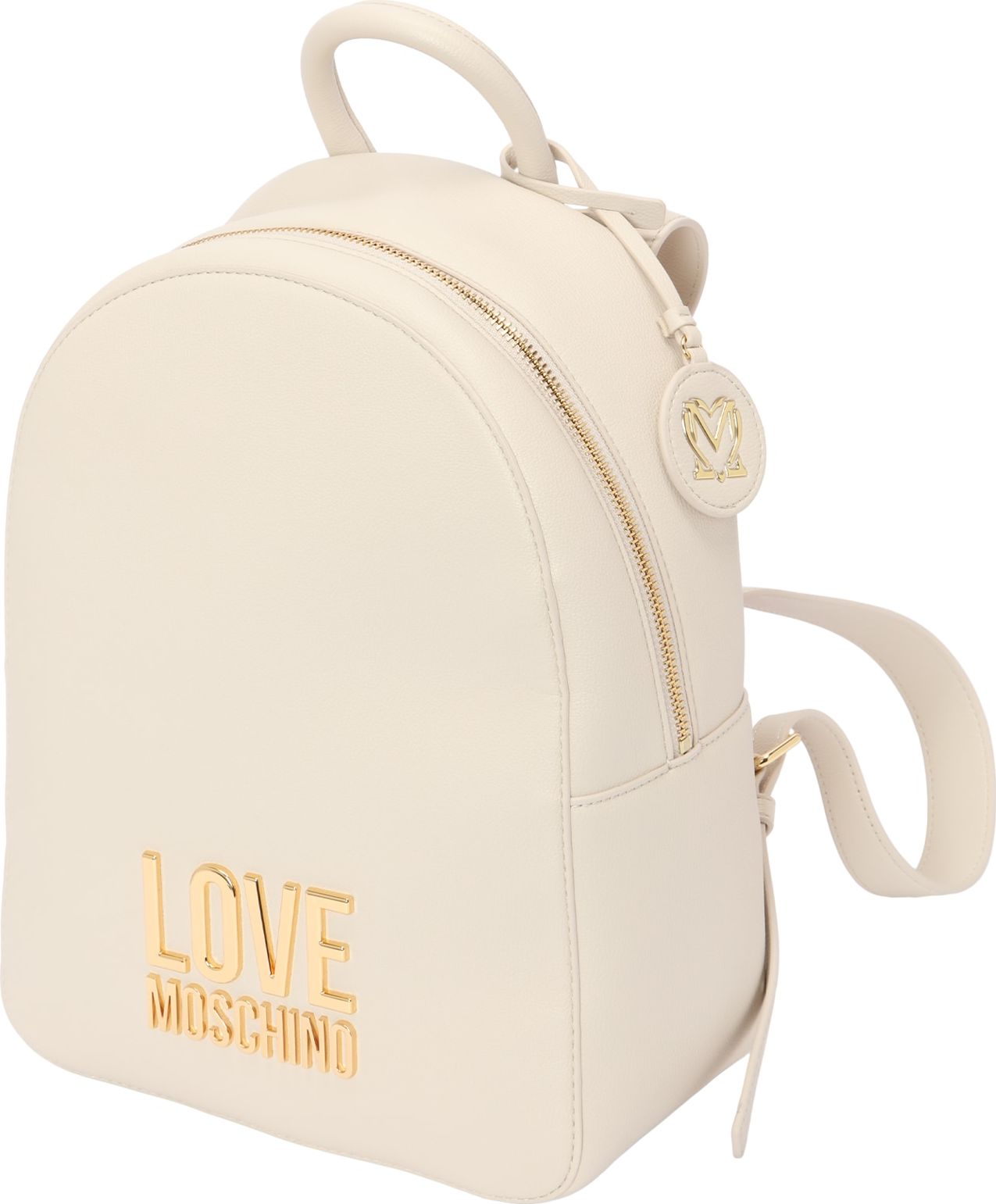 Love Moschino Batoh slonová kost / zlatá