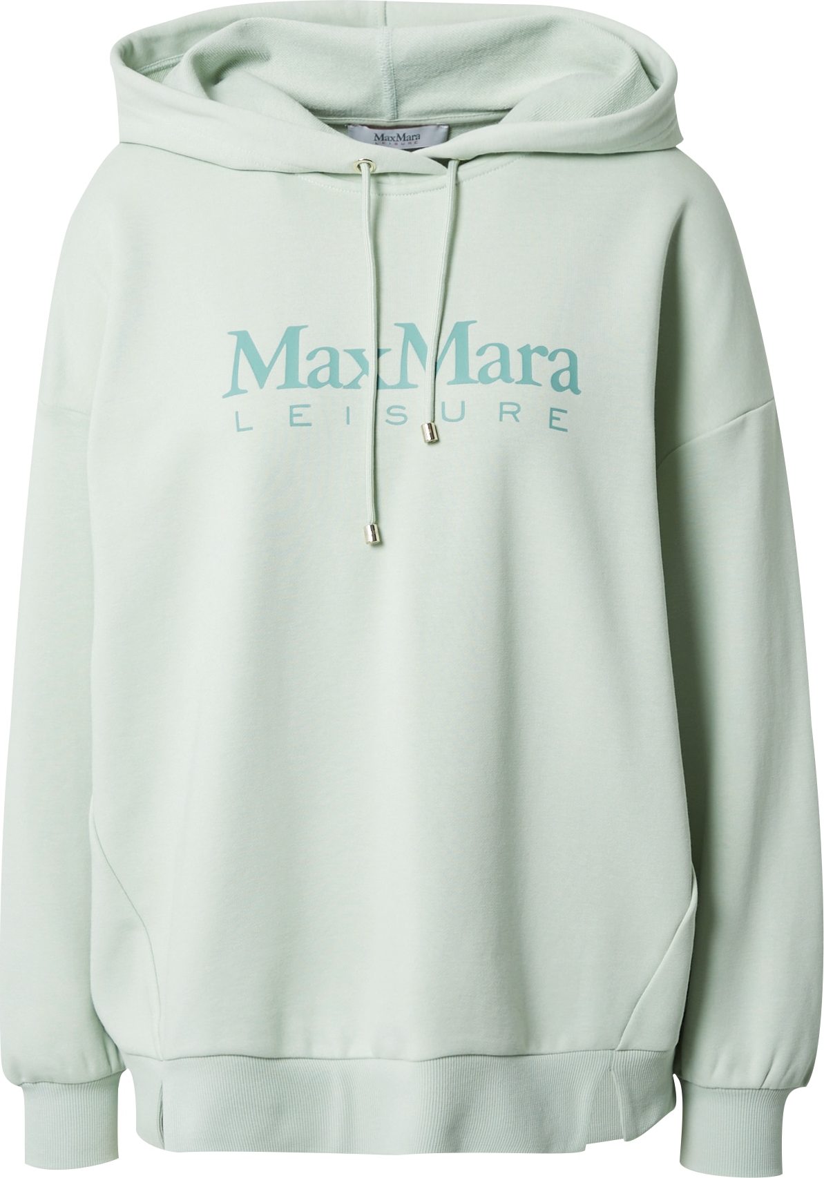 Max Mara Leisure Mikina 'FILO' mátová / pastelově zelená
