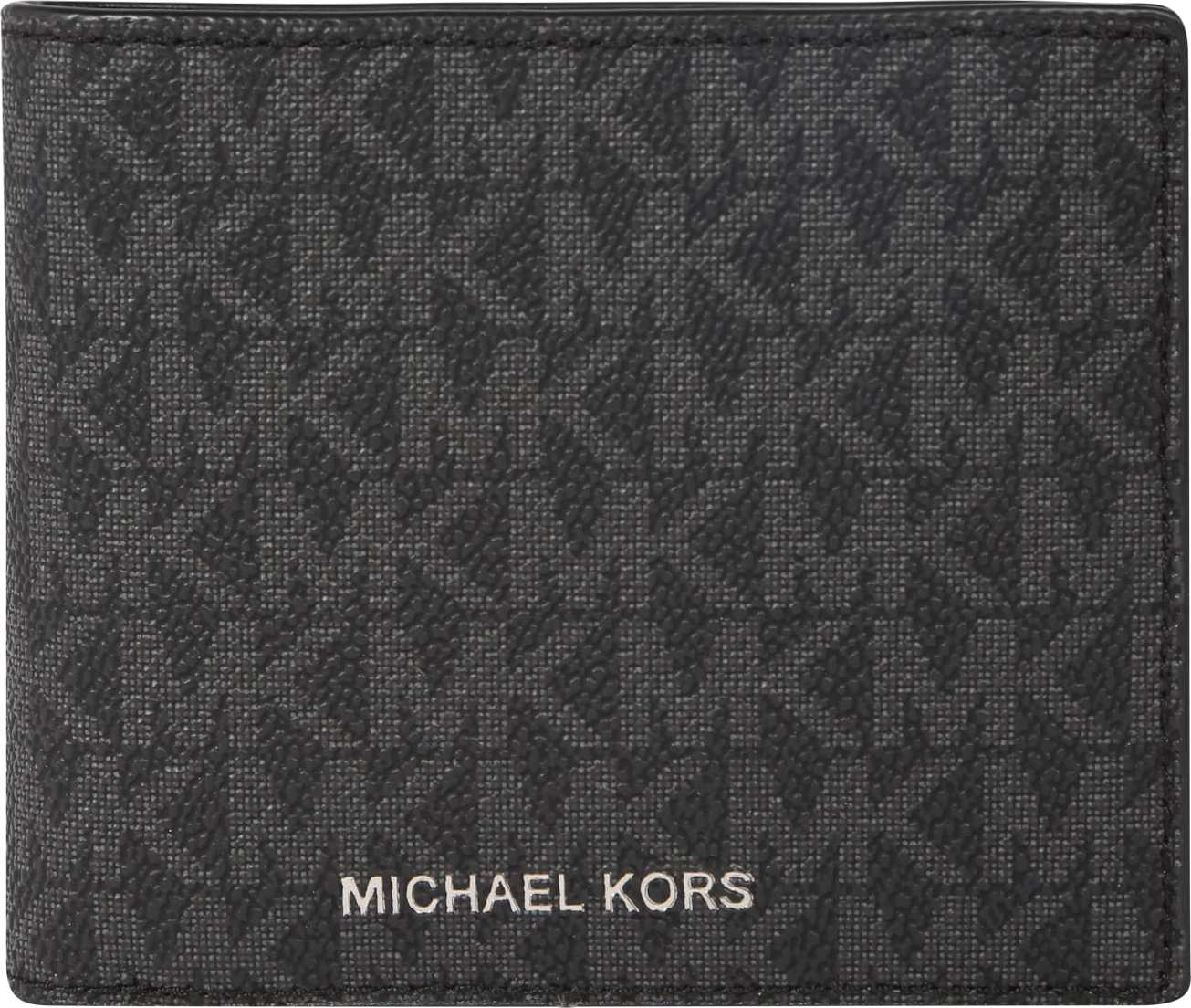 Michael Kors Peněženka 'Billfold W' antracitová / černá