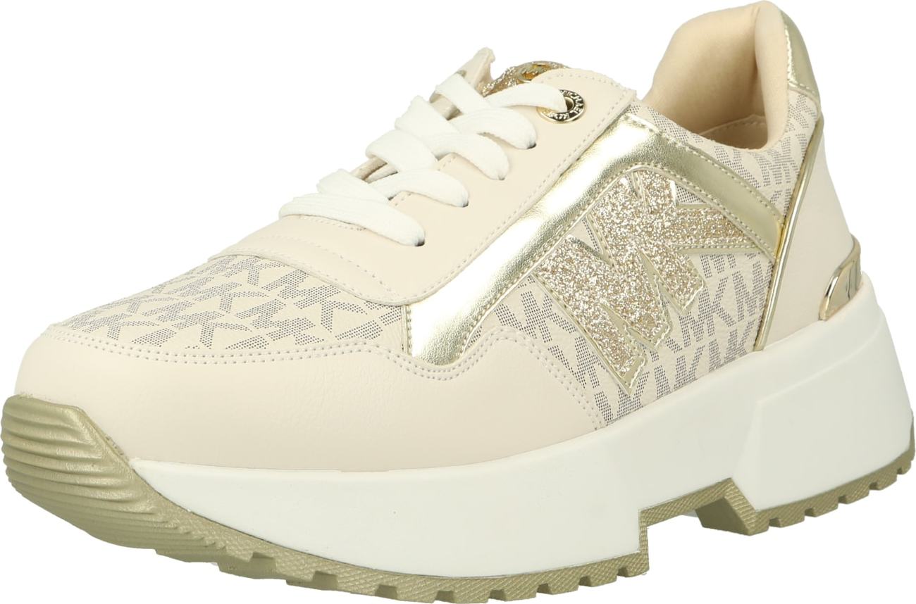 Michael Kors Kids Tenisky 'Cosmo Maddy' krémová / zlatá / bílá