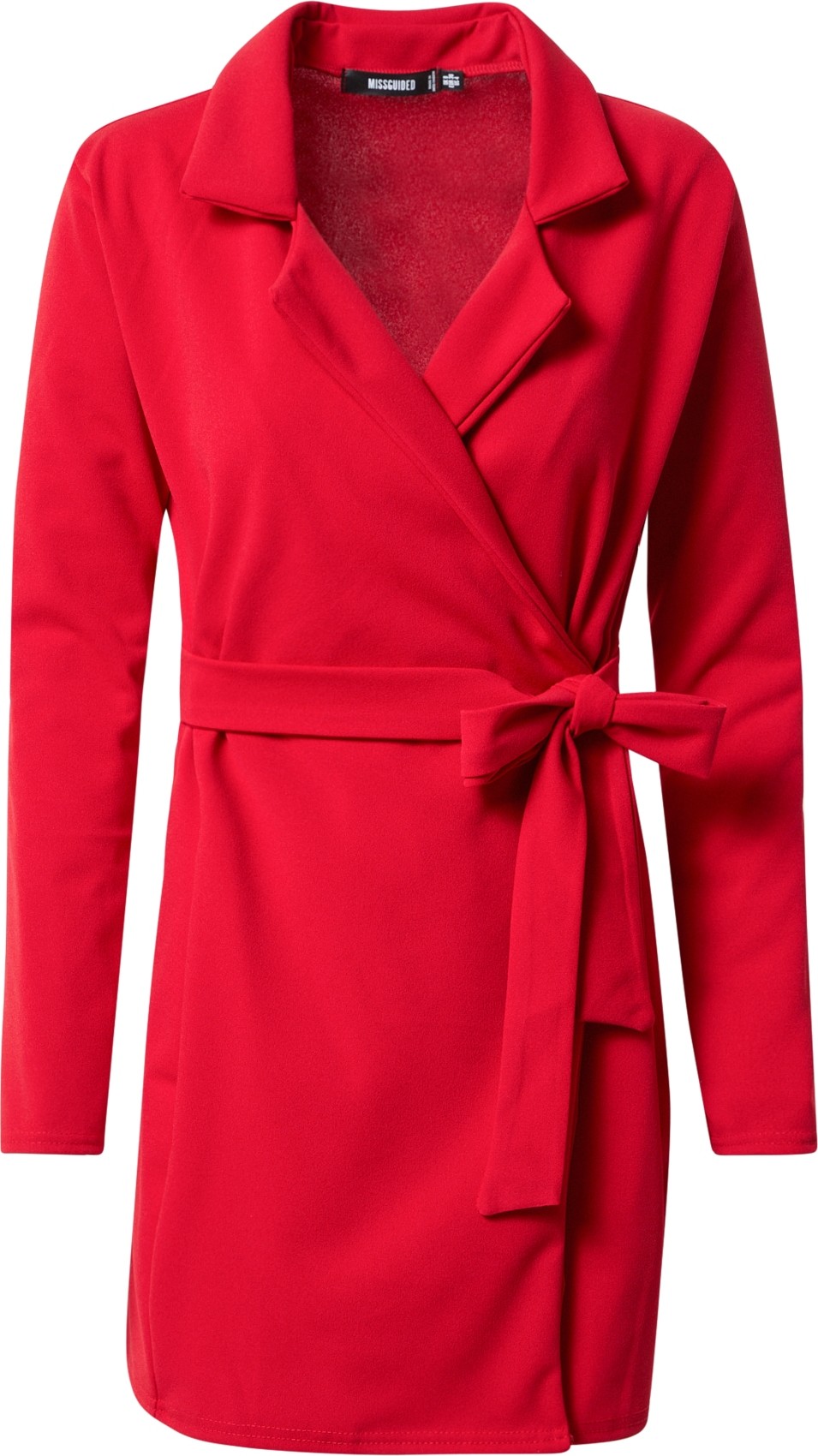 Missguided Košilové šaty červená