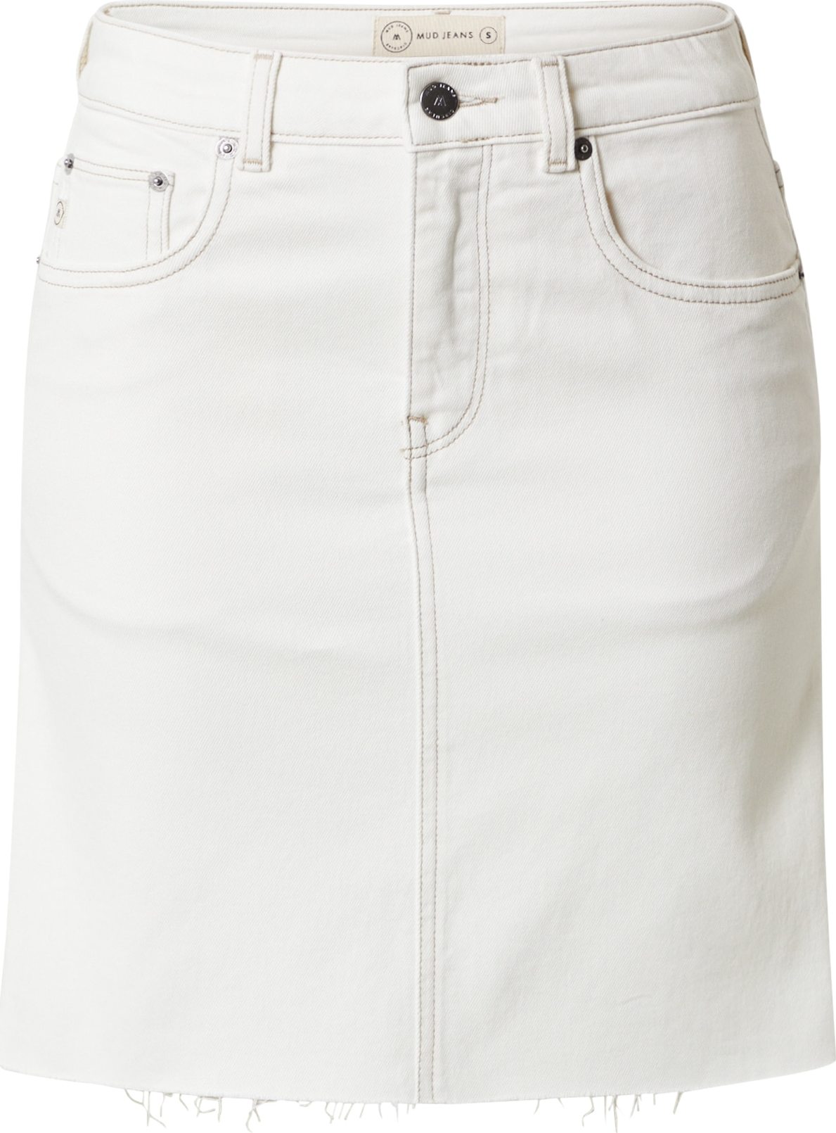 MUD Jeans Sukně 'Rachel' offwhite